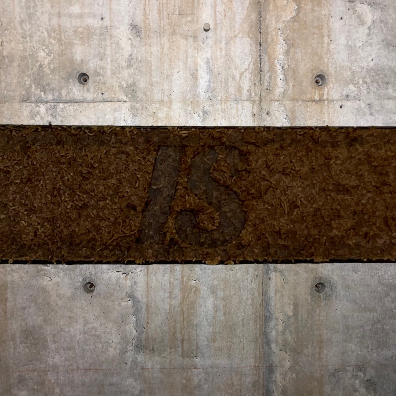 i.s. ISSEY MIYAKE(アイエス イッセイミヤケ) 90's "IS"logo buckle leather belt/ロゴレザーベルト ブラウン IS