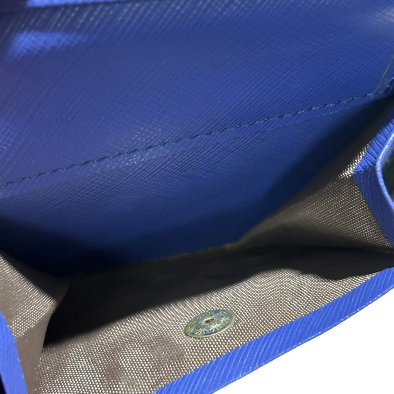 GNUOYP(ニュピ) Round zipper camouflage quilted wallet ラウンドファスナー カモフラ コンパクト ウォレット カーキ 2つ折り 財布