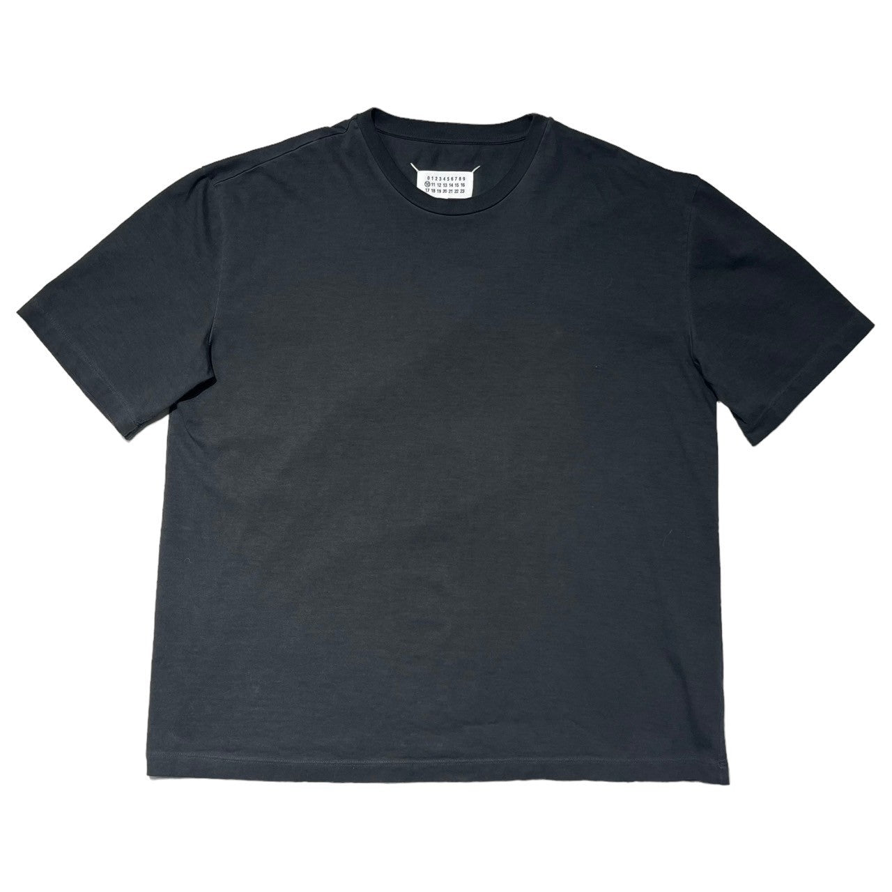 手頃価格マルジェラ ガーメントダイ Tシャツ 黒 Tシャツ/カットソー(半袖/袖なし)