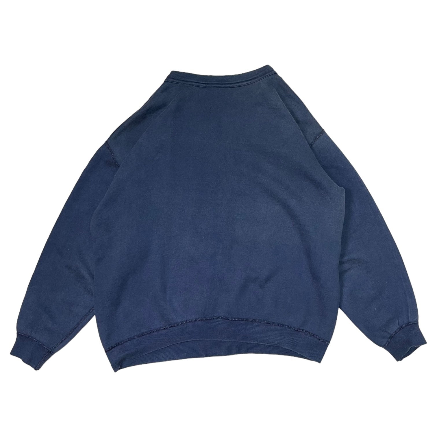 RUSSELL ATHLETIC(ラッセルアスレティック) 60's~70's "CAPTAIN" vintage sweatshirts 前V ヴィンテージ スウェット プリント 表記無し(M程度) ネイビー 稀少 サイズタグ後期 68年~71年 USA製 舵