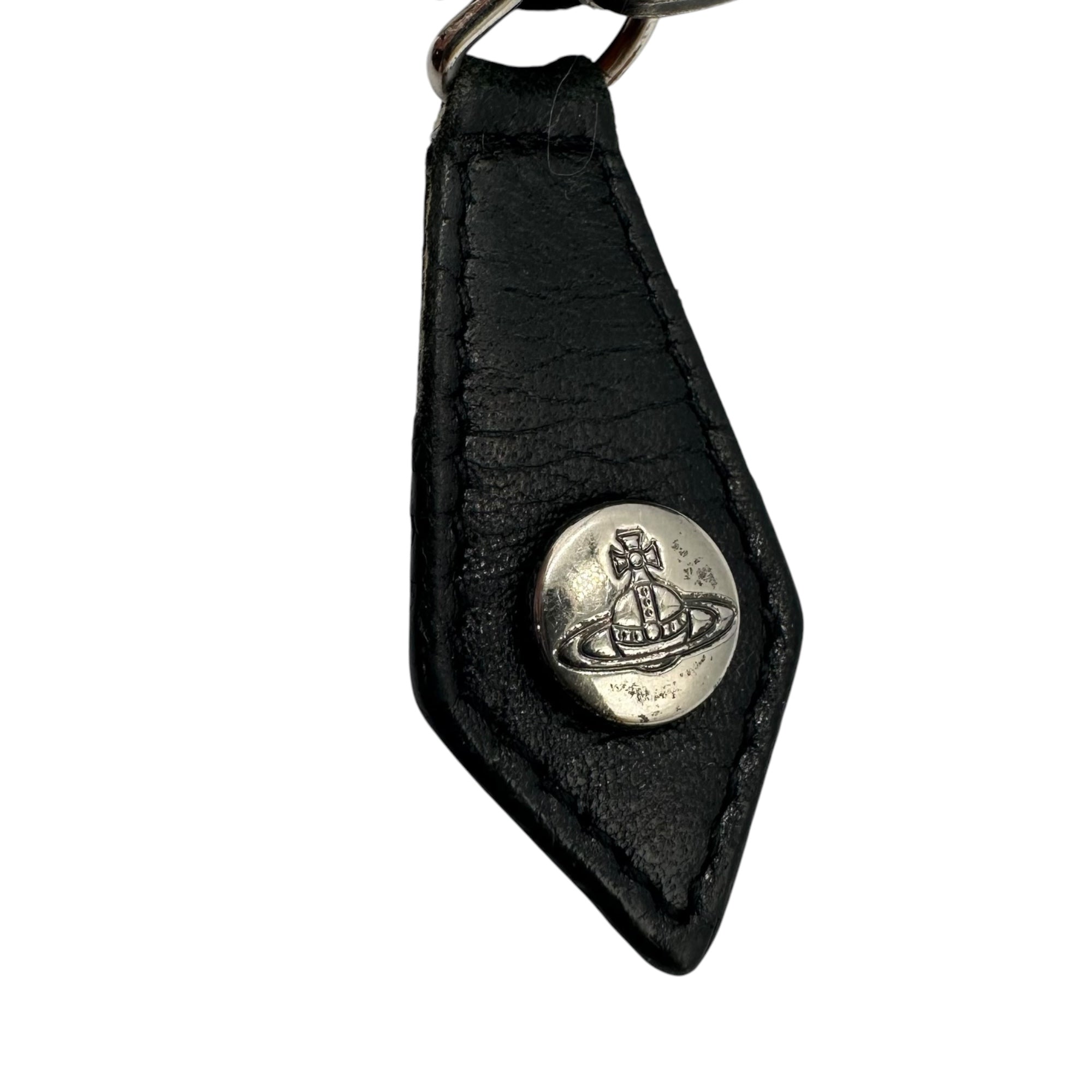Vivienne Westwood(ヴィヴィアンウエストウッド) Fringe long orb logo wallet フリンジ オーブロゴ 長財布 ブラック