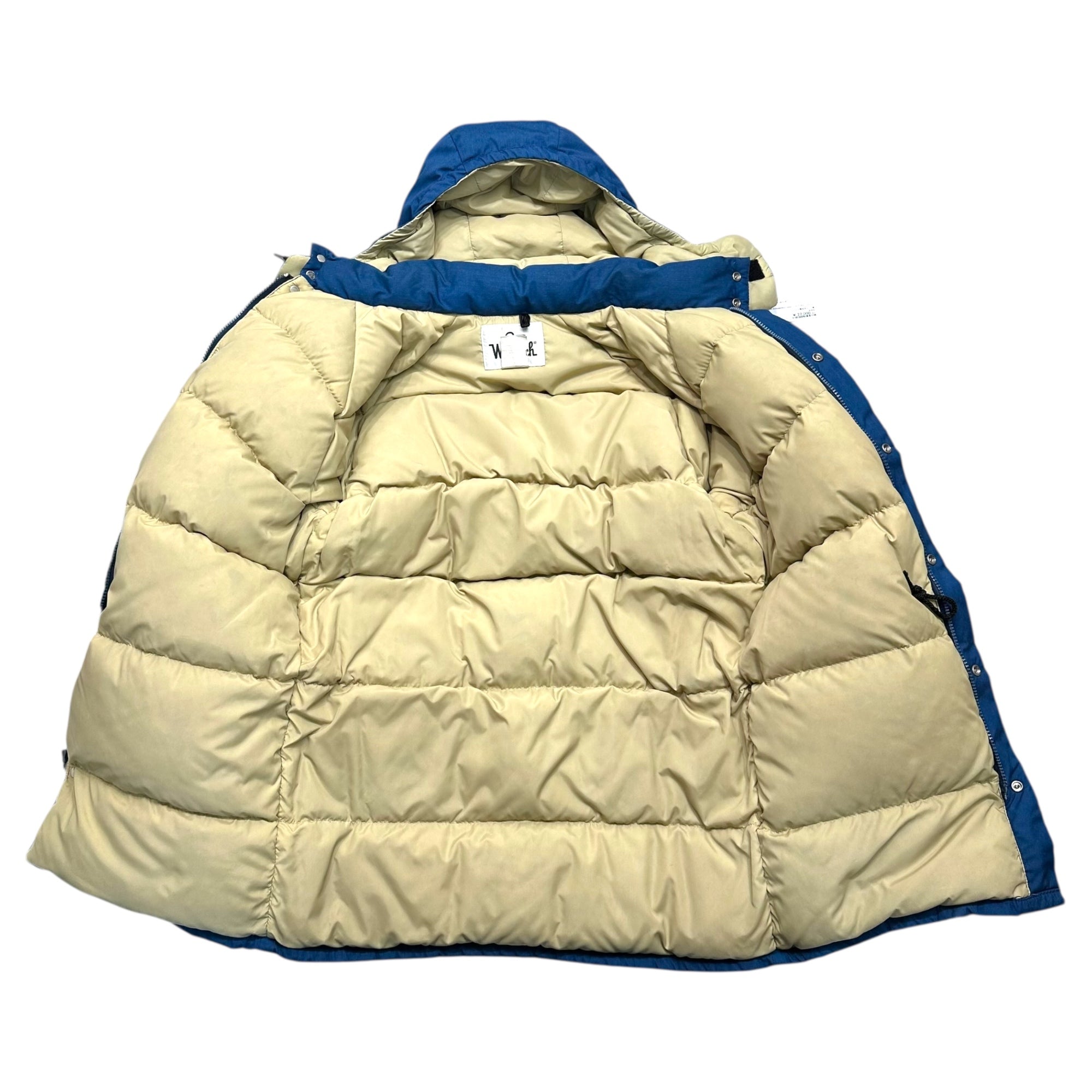 WOOLRICH(ウールリッチ) 70's 65/35 Hooded Down Jacket フーデッド ダウン ジャケット M ネイビー 70年代 ヴィンテージ