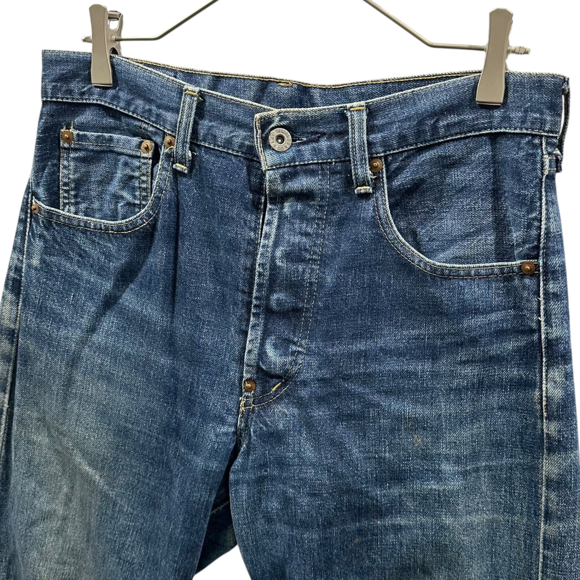 Levi's(リーバイス) 1937 model 702XX Denim Pants 復刻 デニム パンツ W32 インディゴ 復刻 日本製 90's 90年代 ヴィンテージ