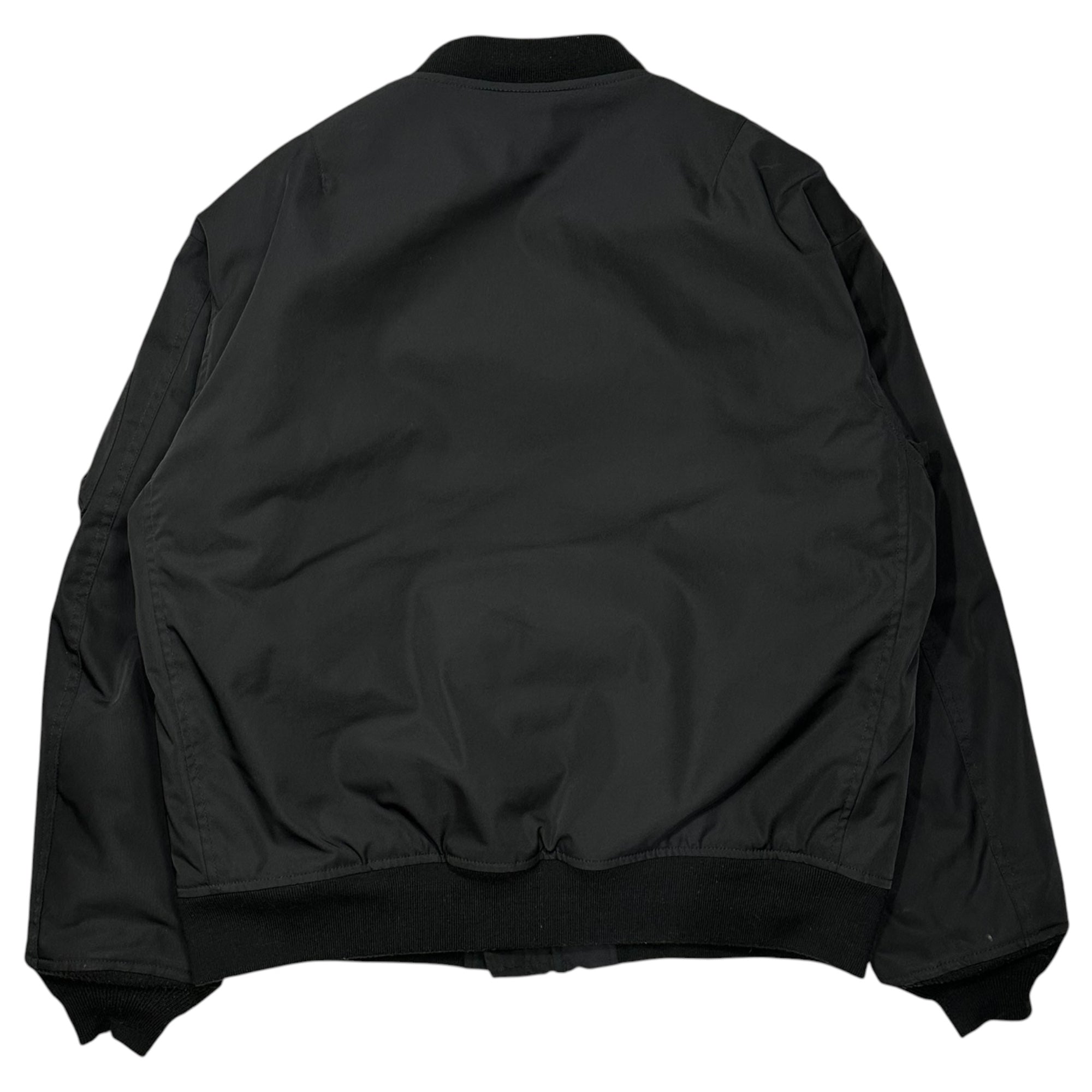 AVIREX(アヴィレックス) Padded Oversized MA-1 Flight Jacket 中綿入り ビッグ MA-1 フライト ジャケット 6112176 L ブラック