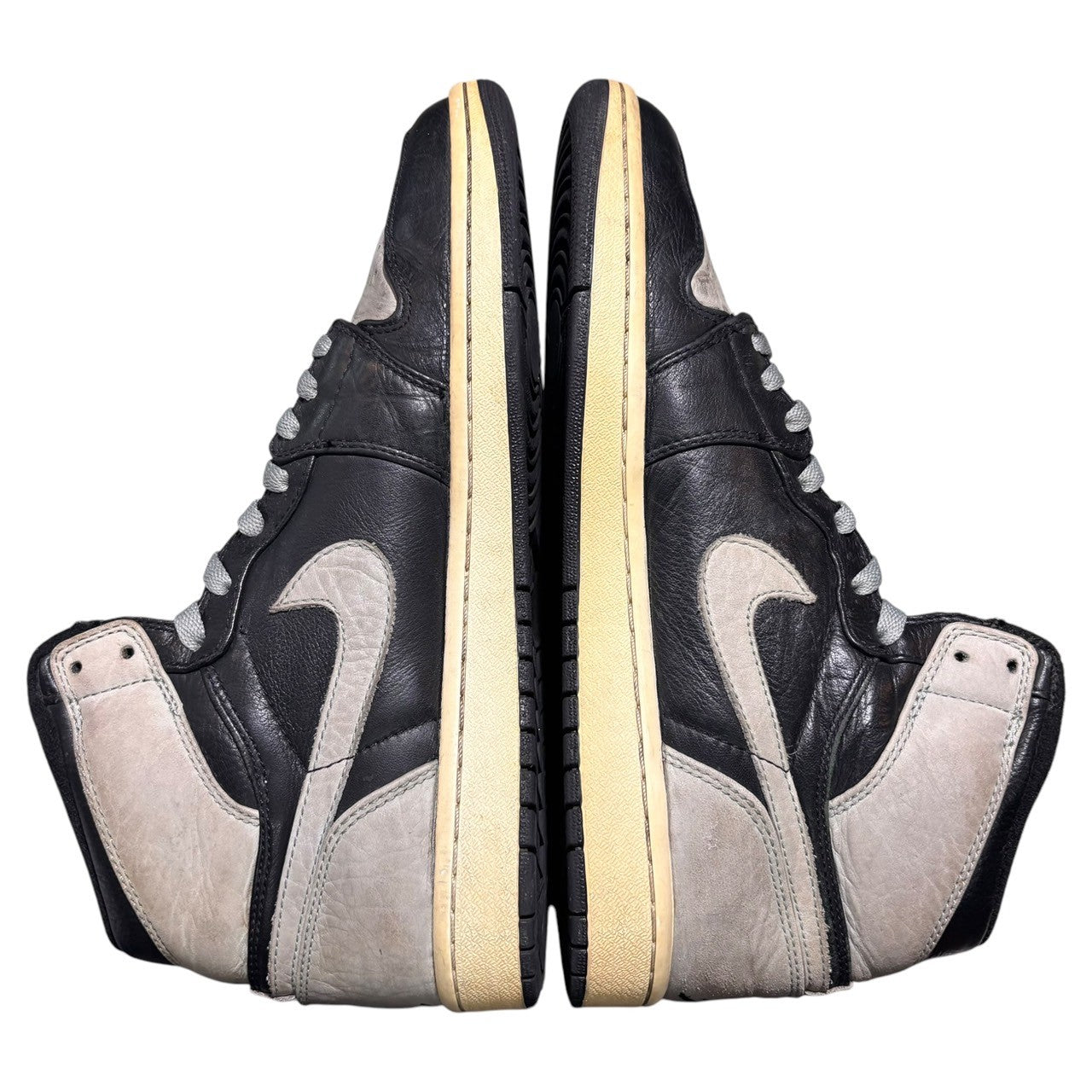 NIKE(ナイキ) Air Jordan 1 Retro High "Shadow" (2009) エアジョーダン ワン レトロ ハイ シャドウ 332550-001 28.0cm グレー×ブラック ハイカット スニーカー