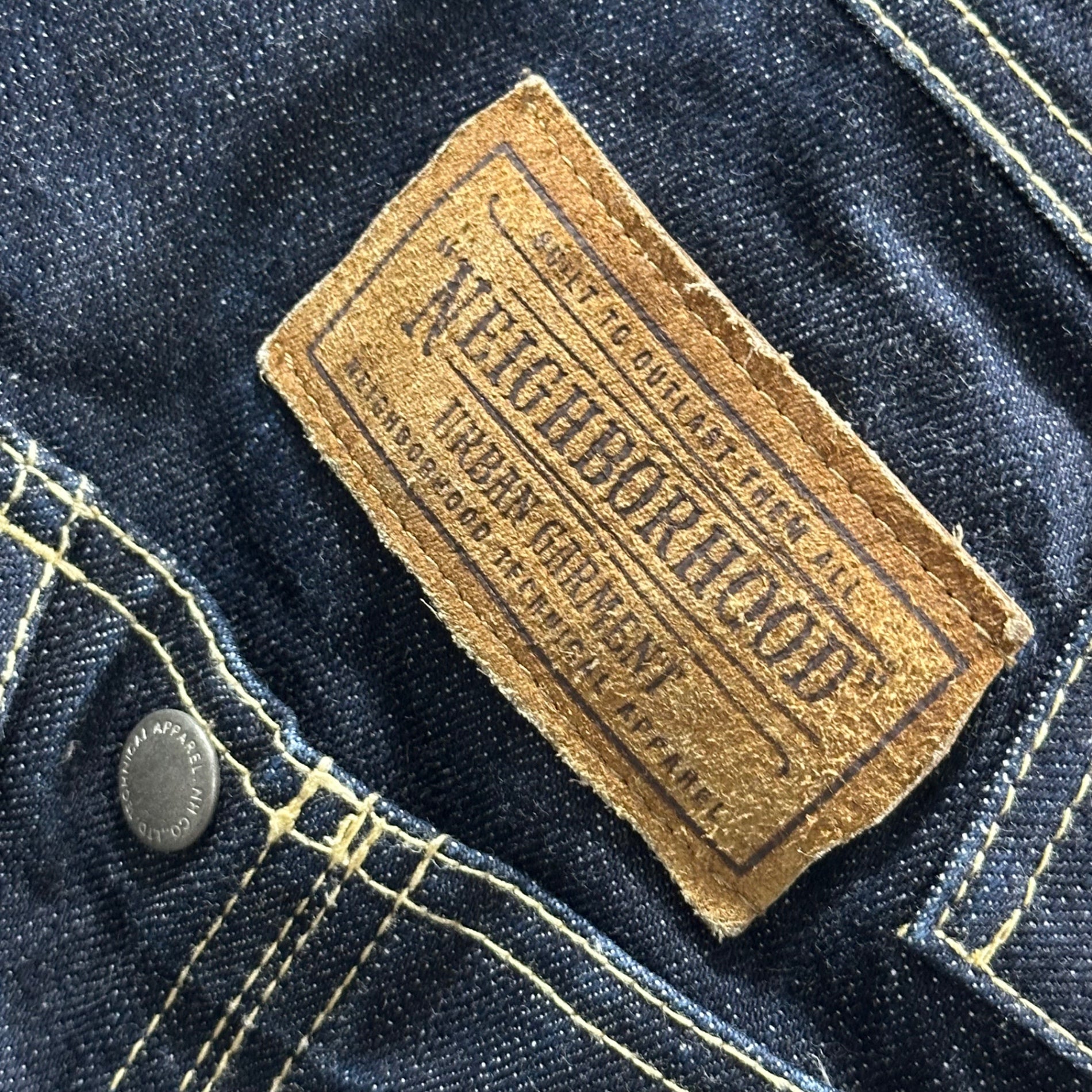 NEIGHBORHOOD(ネイバーフッド) 2012SS ”LESS THAN ZERO” BOOKER / C-PT デニム オーバーオール 121ARNH-PTM06 M インディゴ
