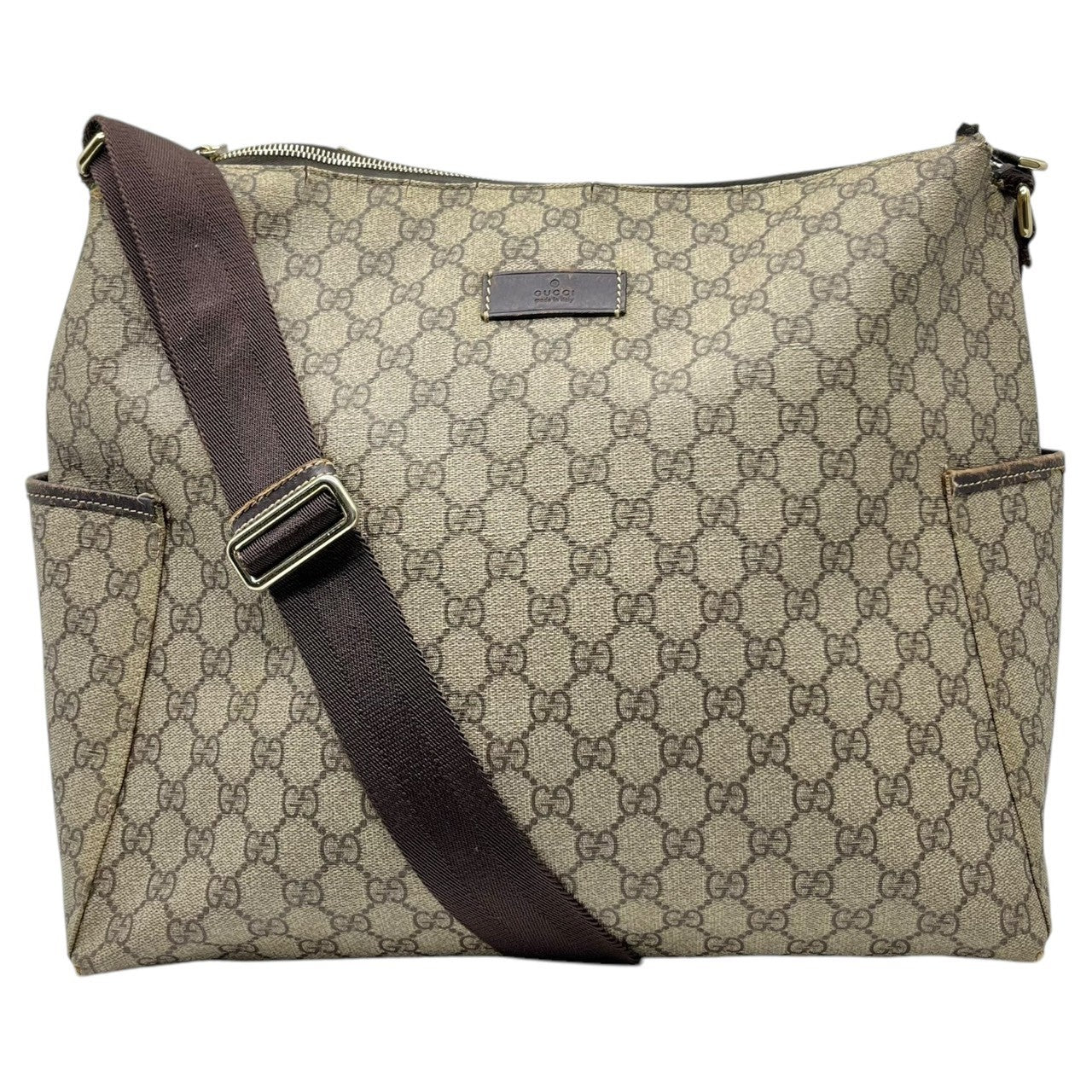 GUCCI(グッチ) GG キャンバス ショルダーバッグ 201767 212792 ベージュ メッセンジャー