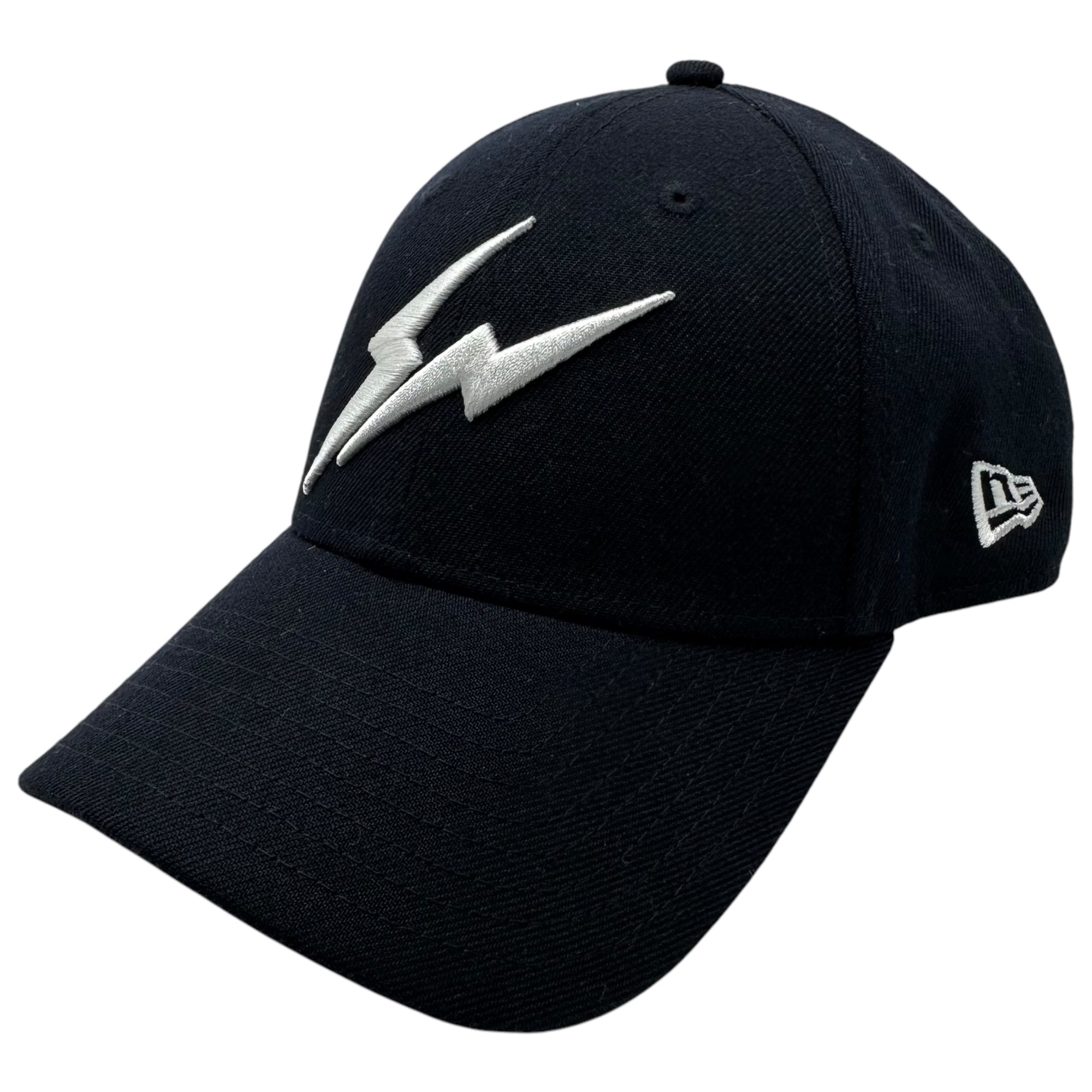 FRAGMENT DESIGN × NEW ERA(フラグメントデザイン×ニューエラ) 9FORTY FRAGMENT DESIGN フラグメントデザイン サンダーロゴ ネイビー ニューエラ New Era 藤原ヒロシ THUNDER キャップ cap ダークネイビー