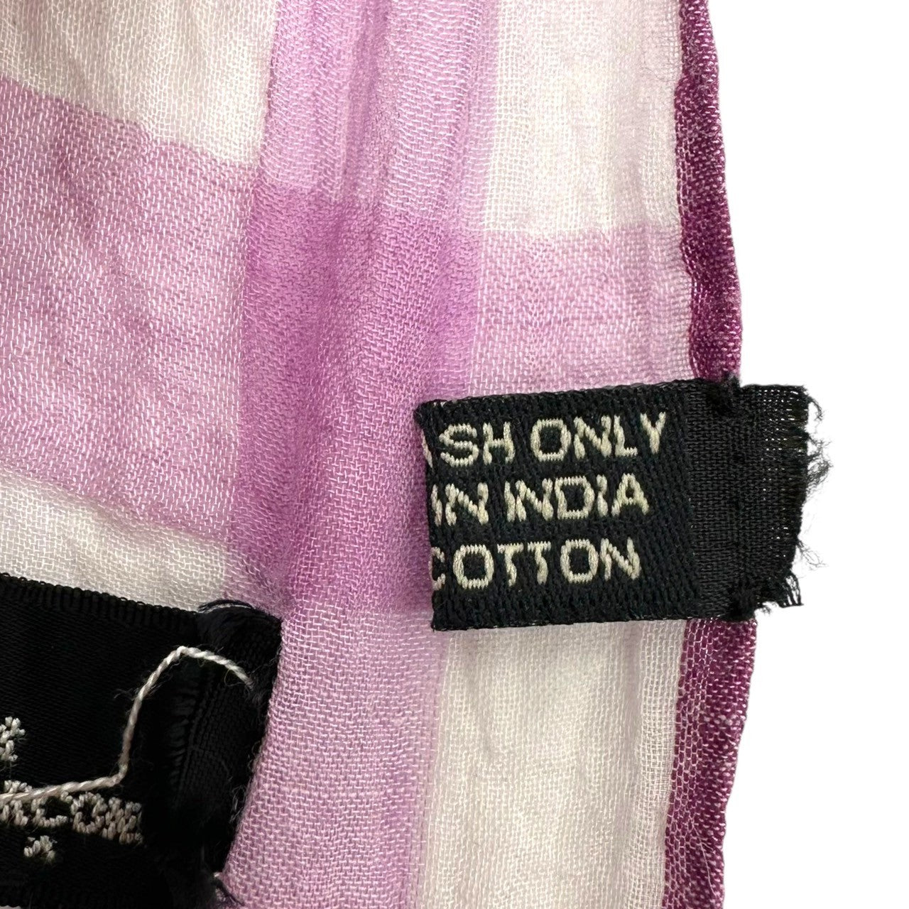 tricot COMME des GARCONS(トリココムデギャルソン) Check Stole チェック ストール パープル