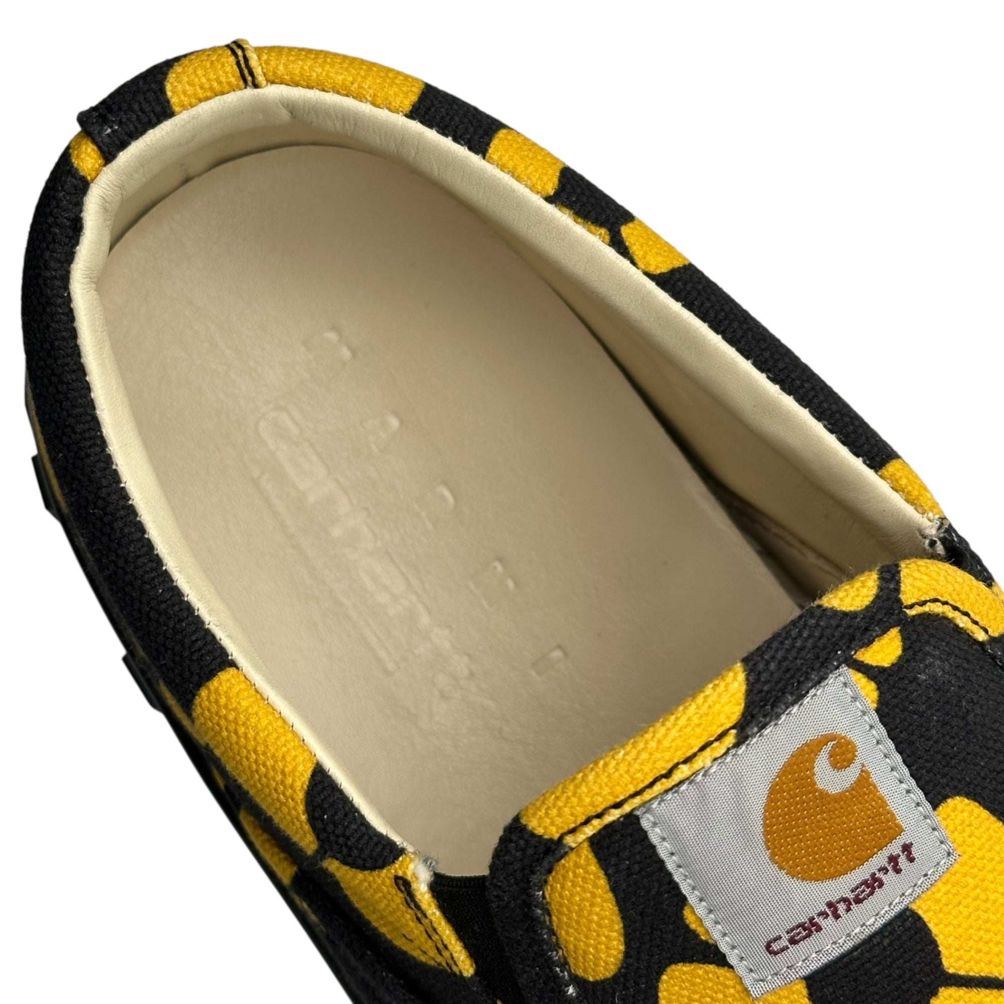 MARNI × Carhartt WIP(マルニ × カーハート) SLIP-ON SNEAKERS スリッポン 厚底 スニーカー SNZU013103 42(約27cm程度 ブラック×イエロー コラボ