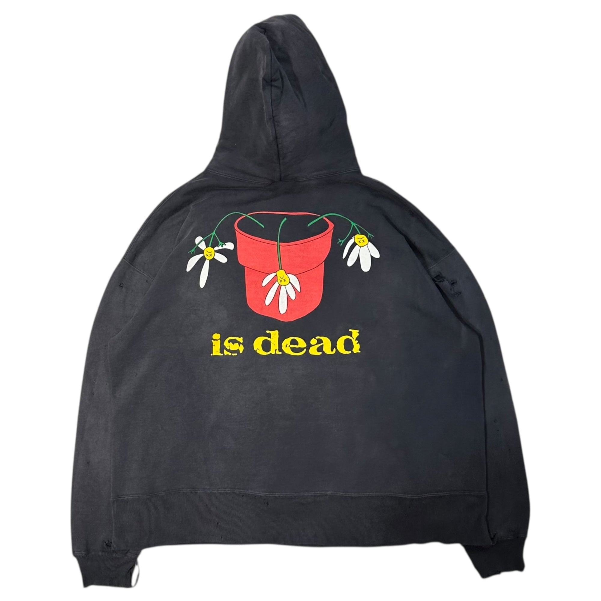 SAINT MICHAEL(セントマイケル) 25AW DLS HOODIE DE LA SOUL デラソウル フーディ パーカー SM-HR1-0000-C19 XL ブラック