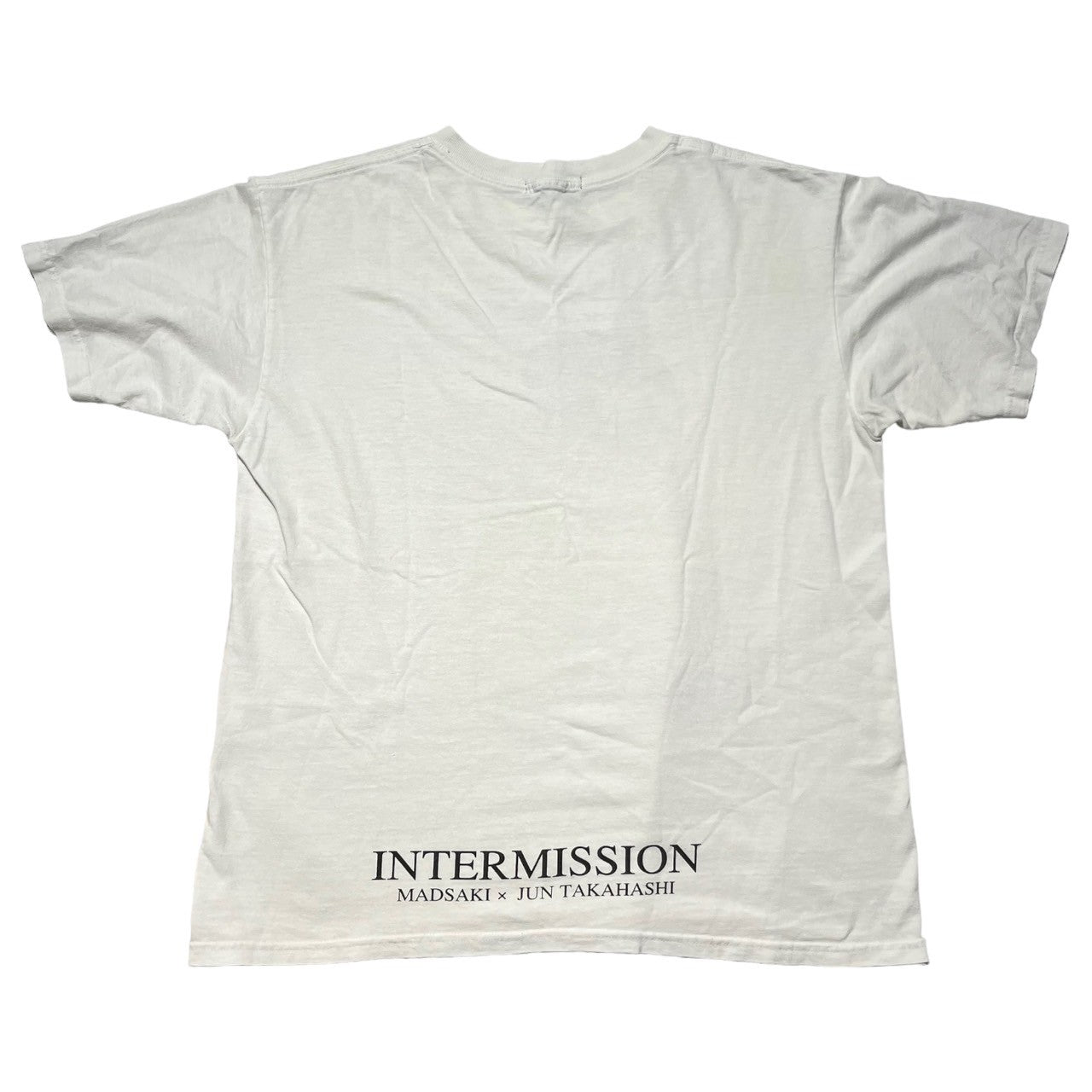 UNDERCOVER × MADSAKI(アンダーカバー×マッドサキ) OLD SKULL T-SHIRT オールド スカル Tシャツ M ホワイト×ブラック