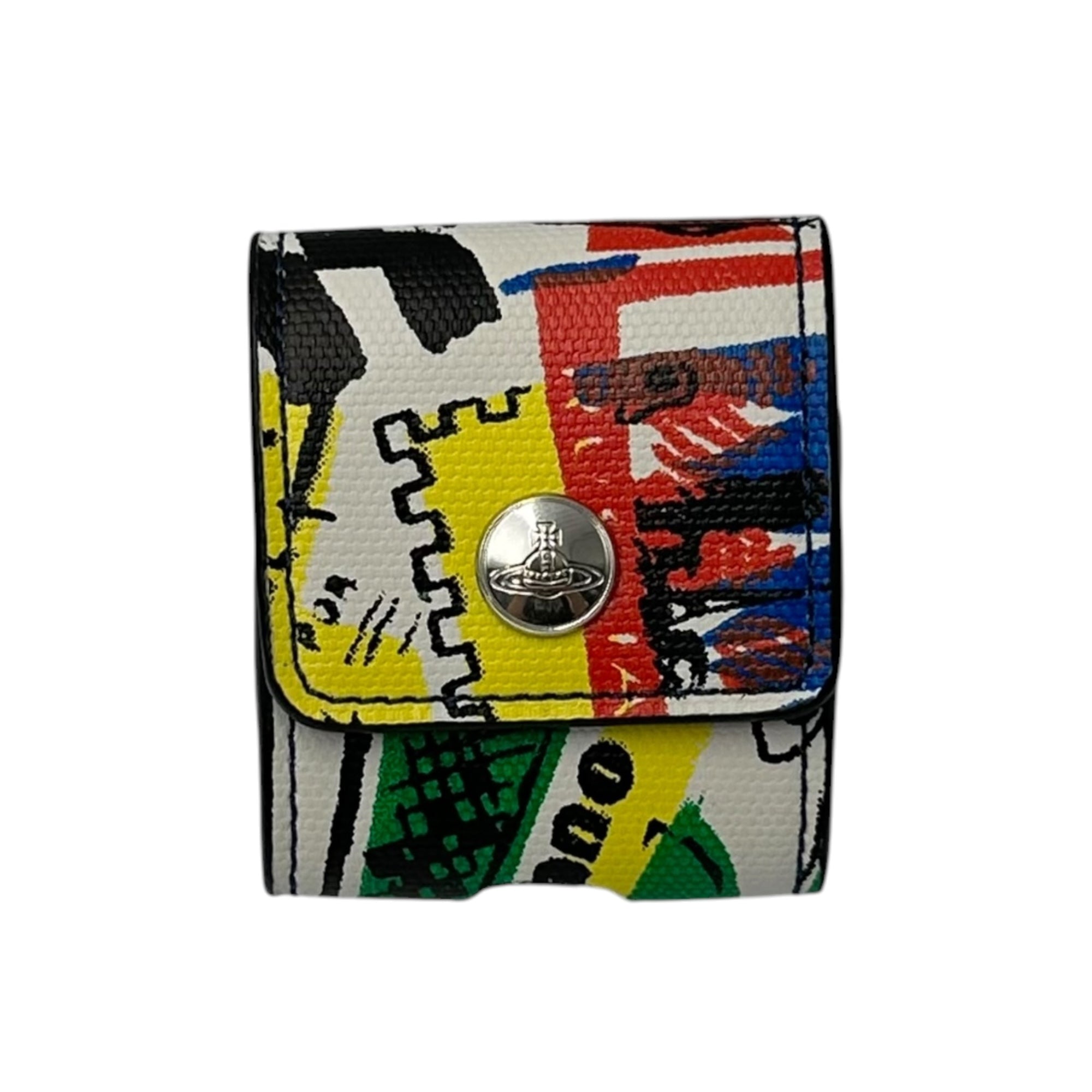 Vivienne Westwood(ヴィヴィアンウエストウッド) Multicolor Paint Earphone Case マルチカラー ペイント イヤホン ケース SW9521 マルチカラー