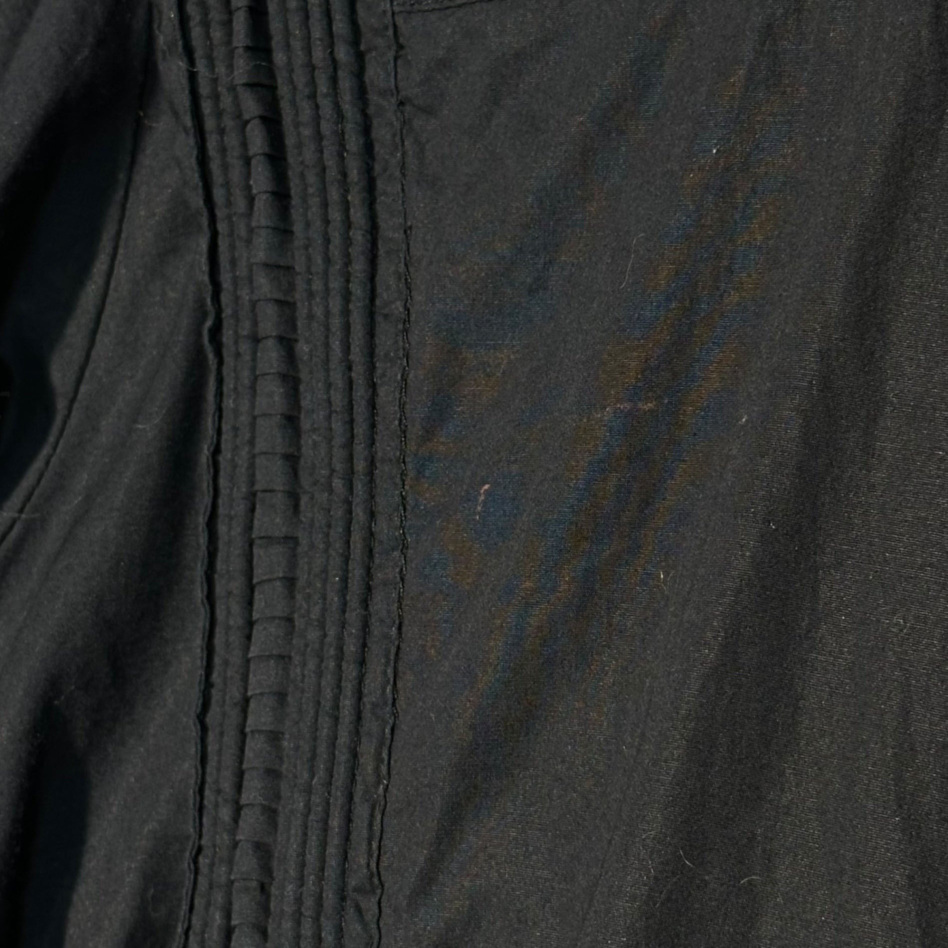 sea NEW YORK(シーニューヨーク) Pleated-Line Long-Sleeve Jumpsuit プリーツ ライン 長袖 オールインワン 8(L) ブラック