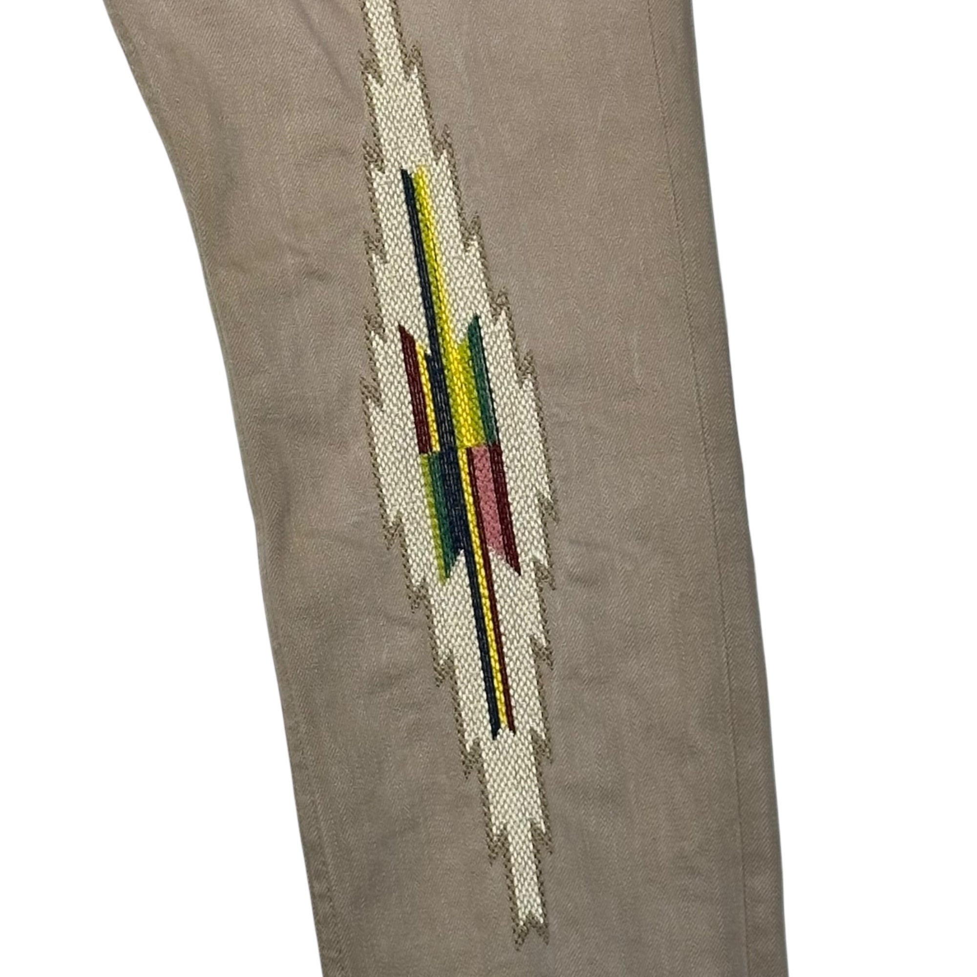 NUMBER (N)INE(ナンバーナイン) 07AW Ortega Skinny Denim Pants オルテガ スキニー デニム パンツ F07-NNP009 2 × 28(S程度) ベージュ n(n)ライン 宮下貴裕本人期