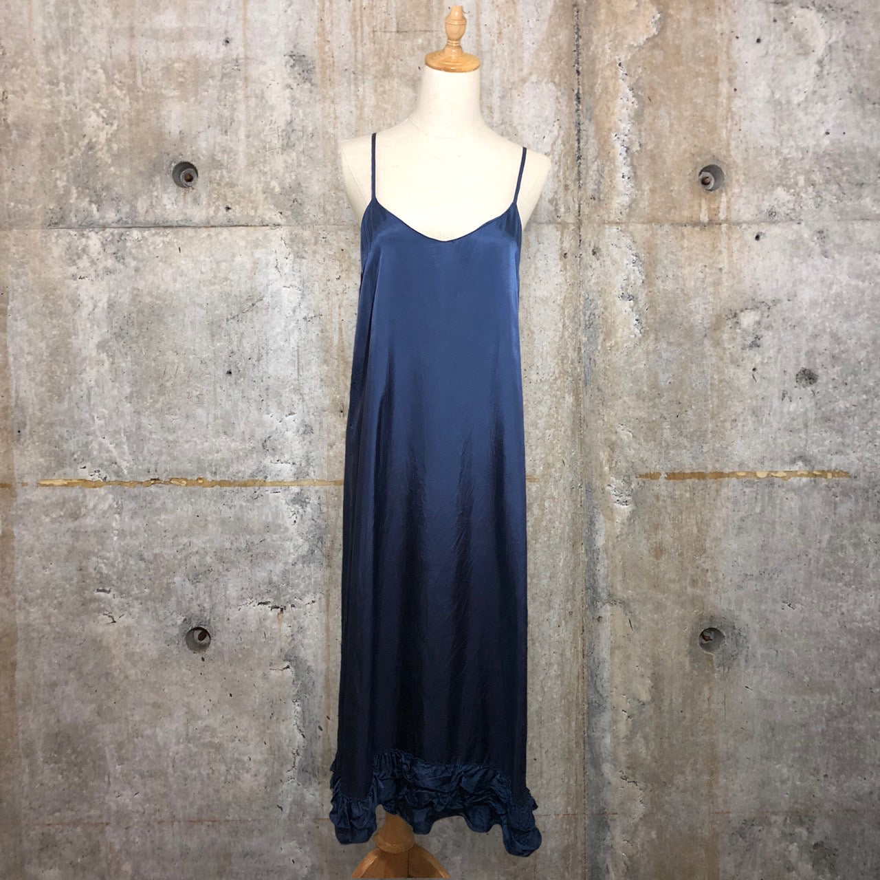 TOGA PULLA(トーガプルラ) Inner dress/キャミワンピース TP82-FH286 38(Mサイズ程度) ネイビー