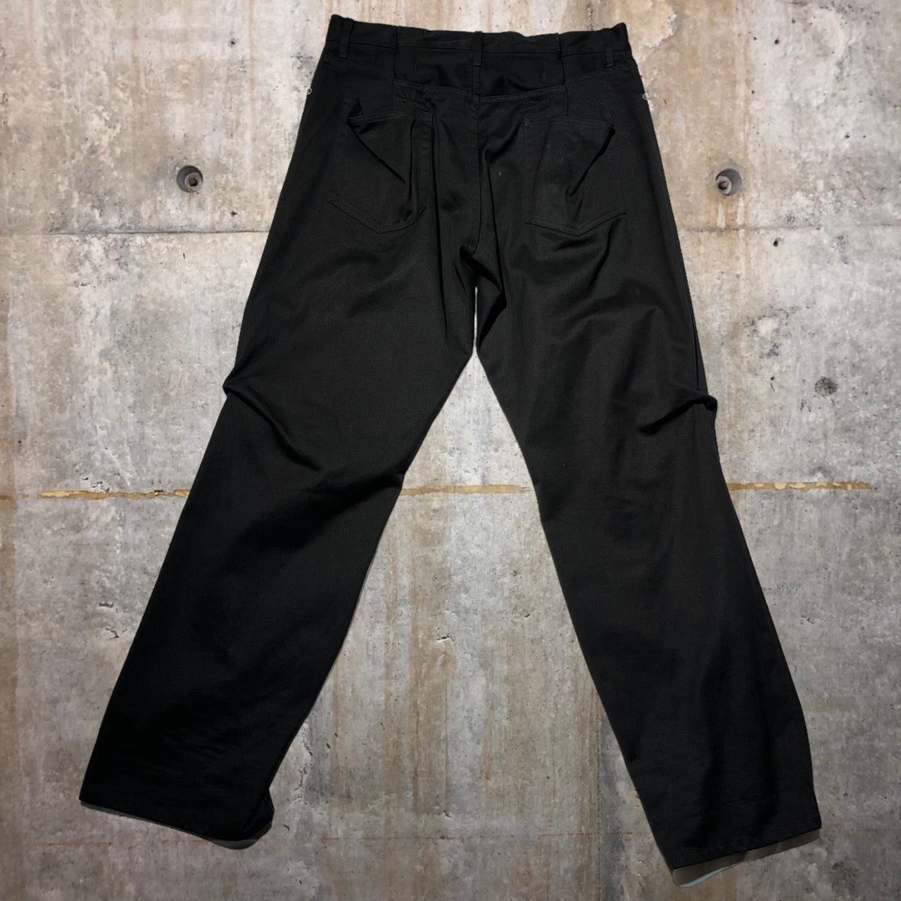 VISVIM(ビズビム) MUIR PNTS/変形コットンパンツ 0118205008005 3(Lサイズ程度) ブラック ヴィズヴィム