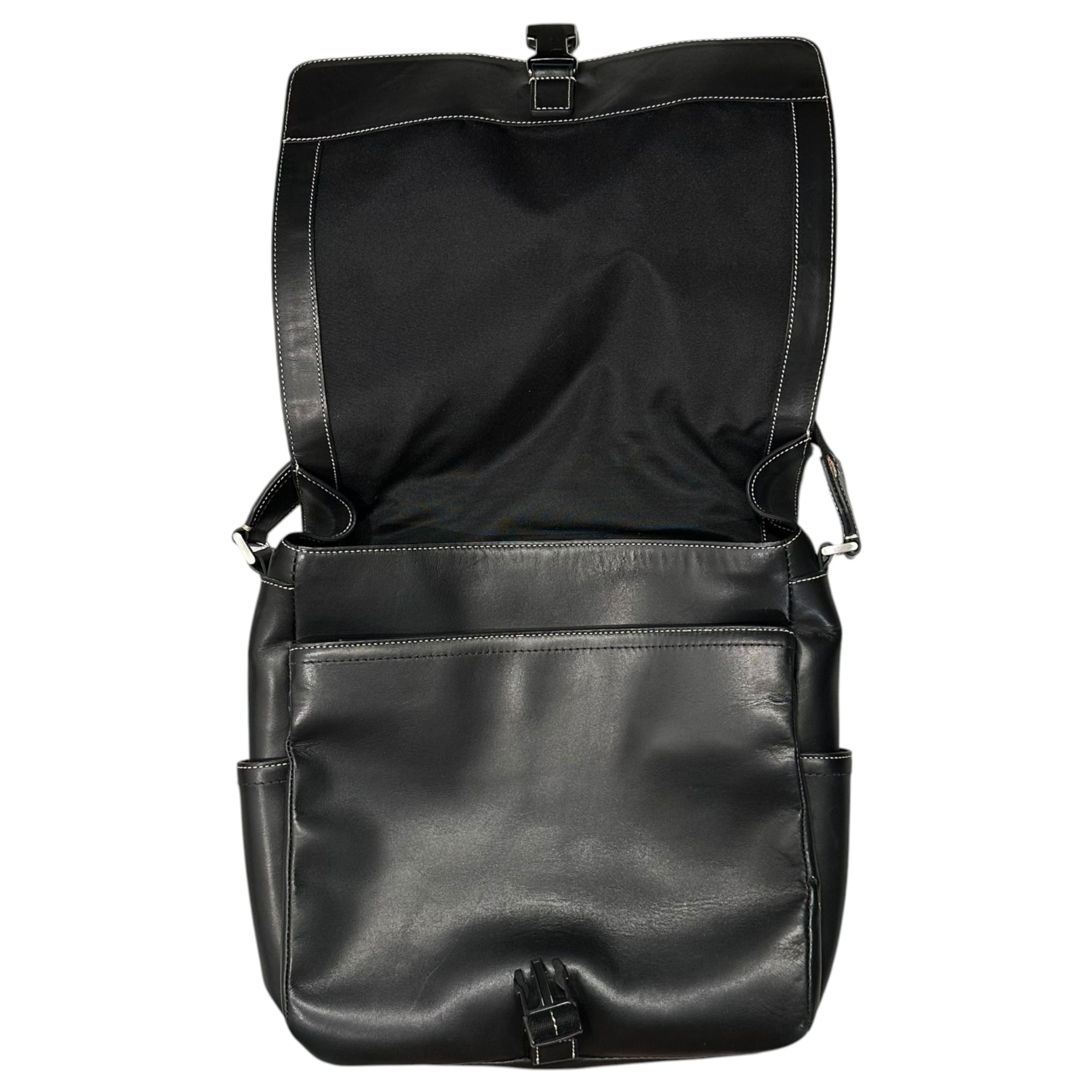 COACH(コーチ) Atlantic Map Messenger Leather Shoulder Bag アトランティックマップ メッセンジャー レザー ショルダー バッグ K1093-F05A02 ブラック