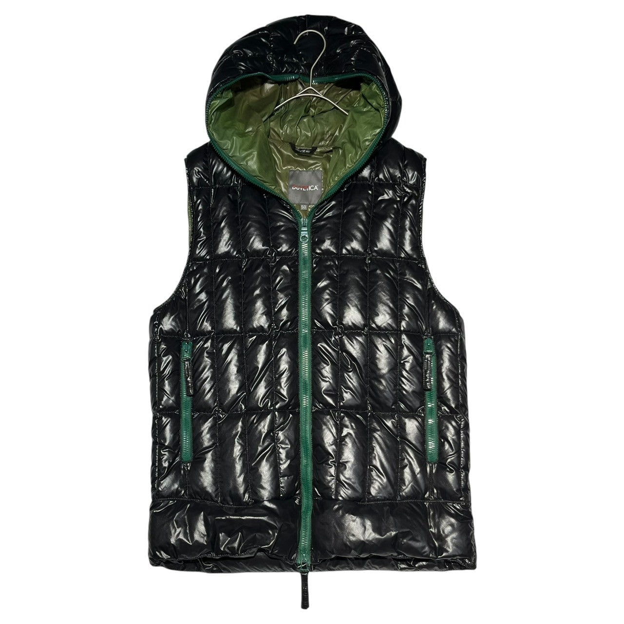 DUVETICA(デュベティカ) Hooded nylon down vest フーデット ナイロン 