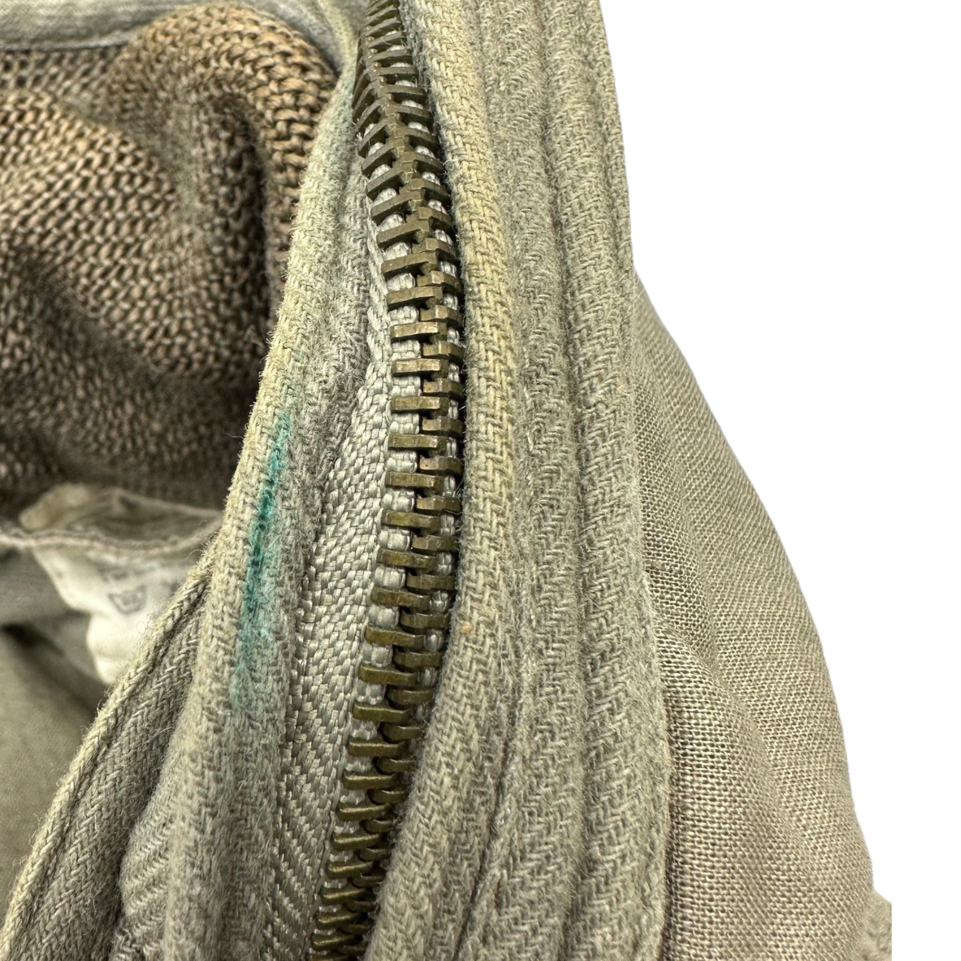 goa(ゴア) Cotton linen hooded gimmick vest コットン リネン フーデット ギミック ベスト 2 ベージュ Y2K 平成