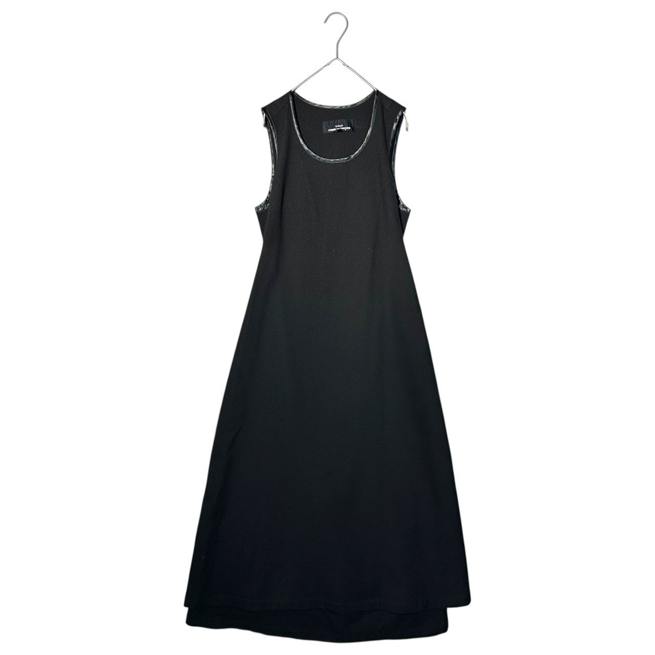 tricot COMME des GARCONS(トリココムデギャルソン) 95AW Vintage Sleeveless wool long length dress ヴィンテージ ノースリーブ ウール ロング丈 ワンピース TA-04016S S ブラック AD1995