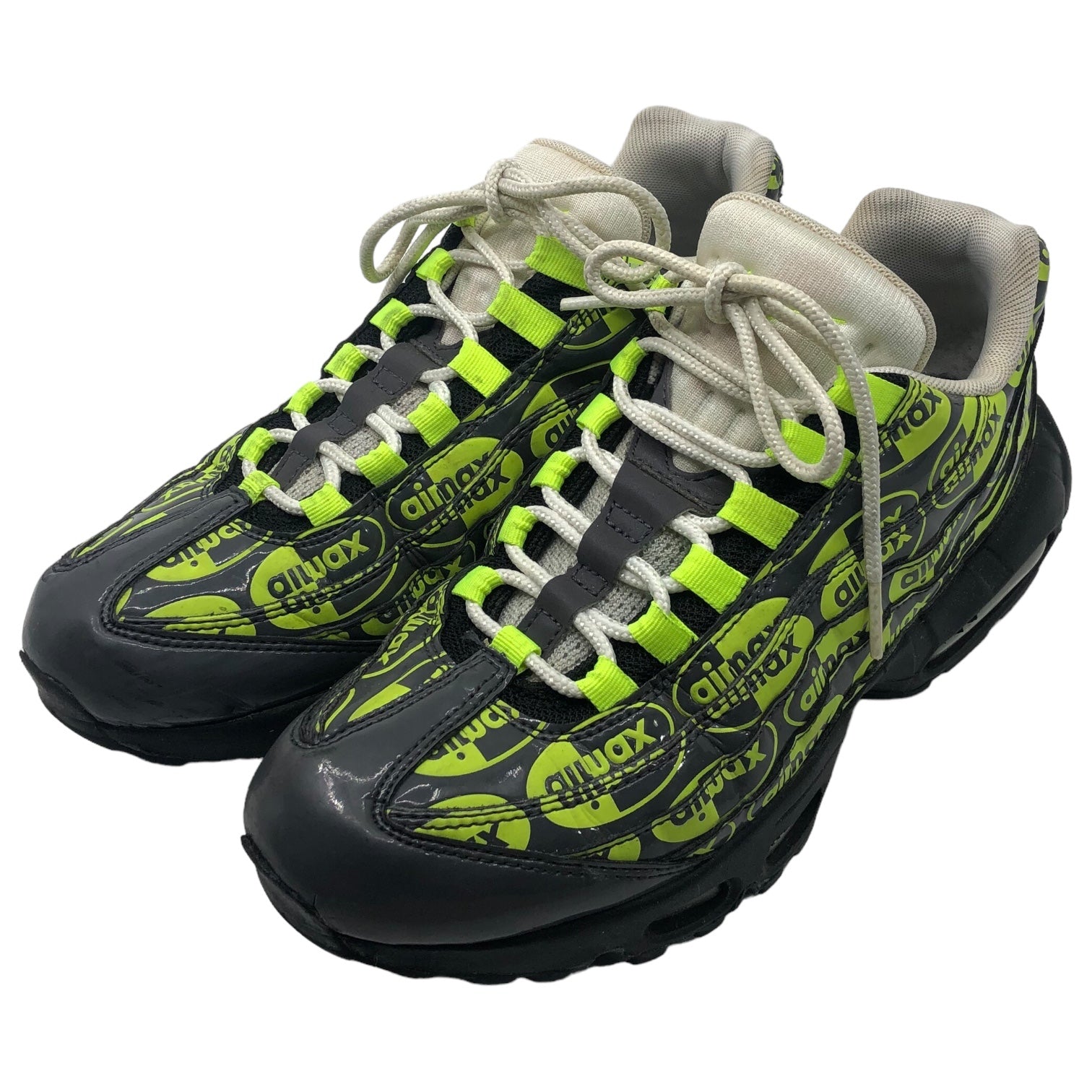 NIKE(ナイキ) AIR MAX 95 PREMIUM エアマックス プレミアム 538416-019 25.5cm ブラック×イエロー