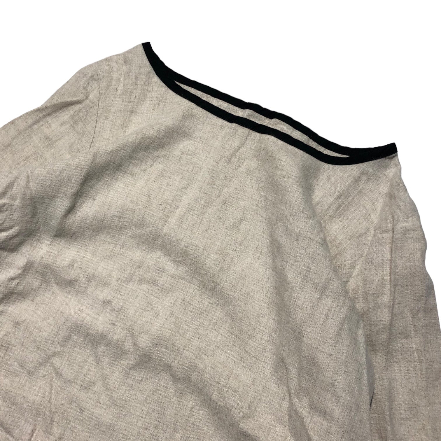 bisque by nest robe(ビスキバイネストローブ) piping linen blouse パイピング リネン ブラウス 03143-3363 FREE ベージュ