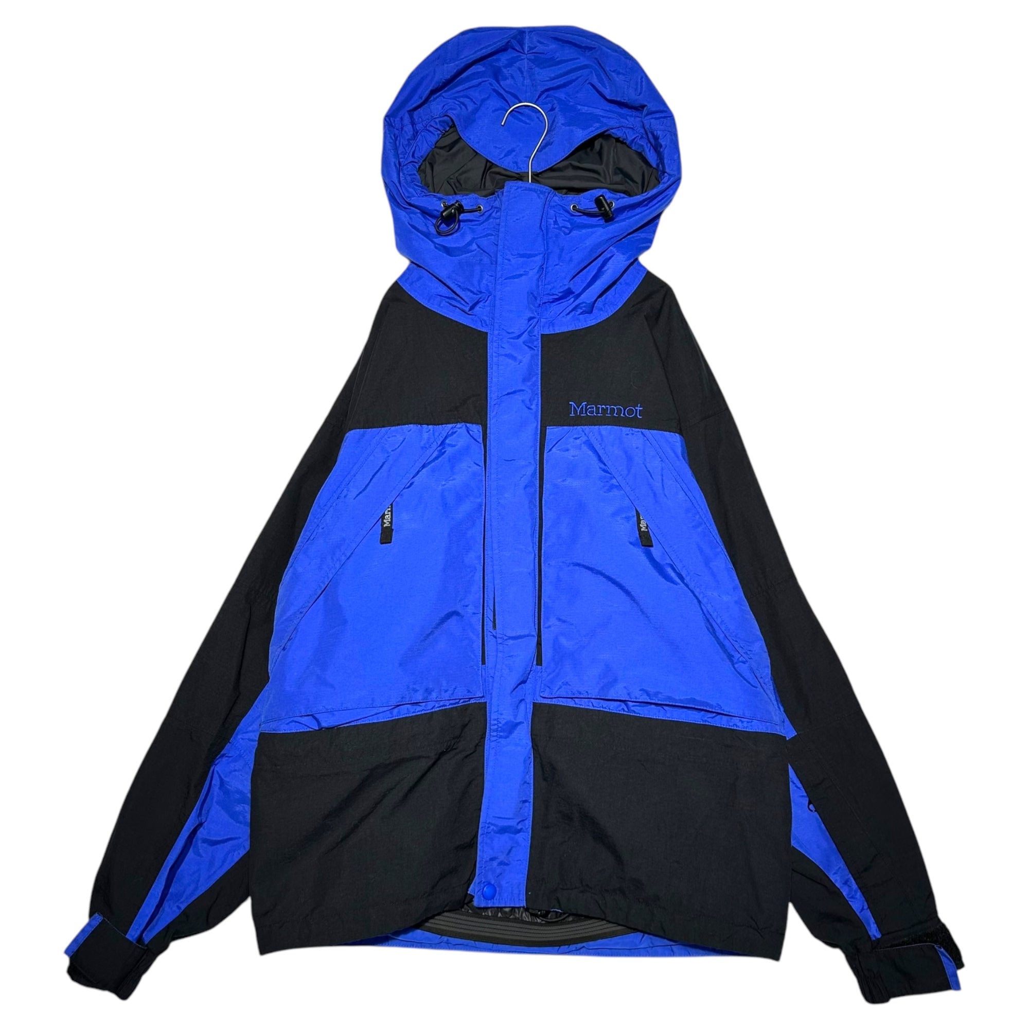 MARMOT(マーモット) 00’s  mountain parka マウンテンパーカー S ブルー×ブラック