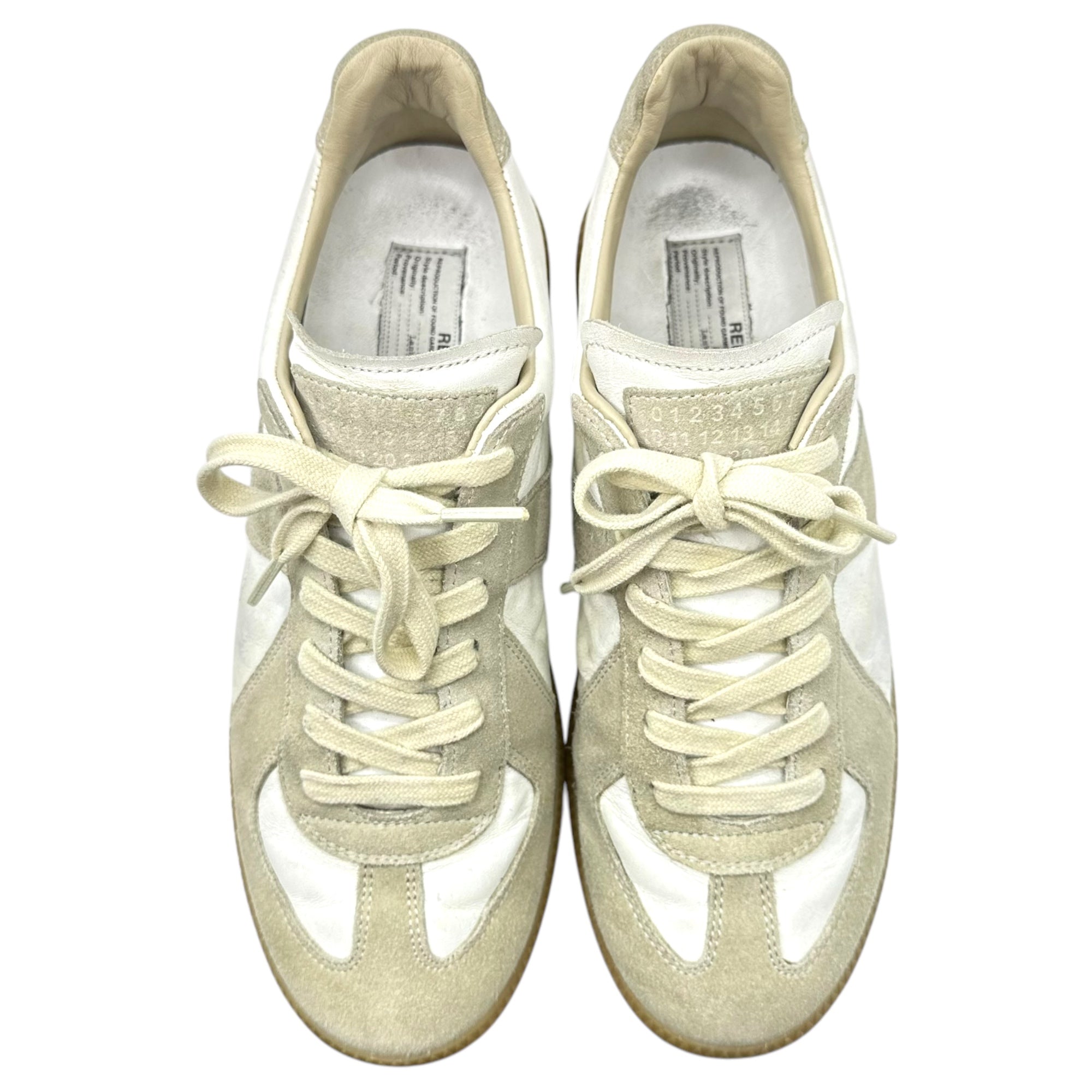 MAISON MARGIELA(メゾンマルジェラ) GERMAN TRAINER ジャーマントレーナー ローカット スニーカー 40(25.5~26.0cm程度) ホワイト