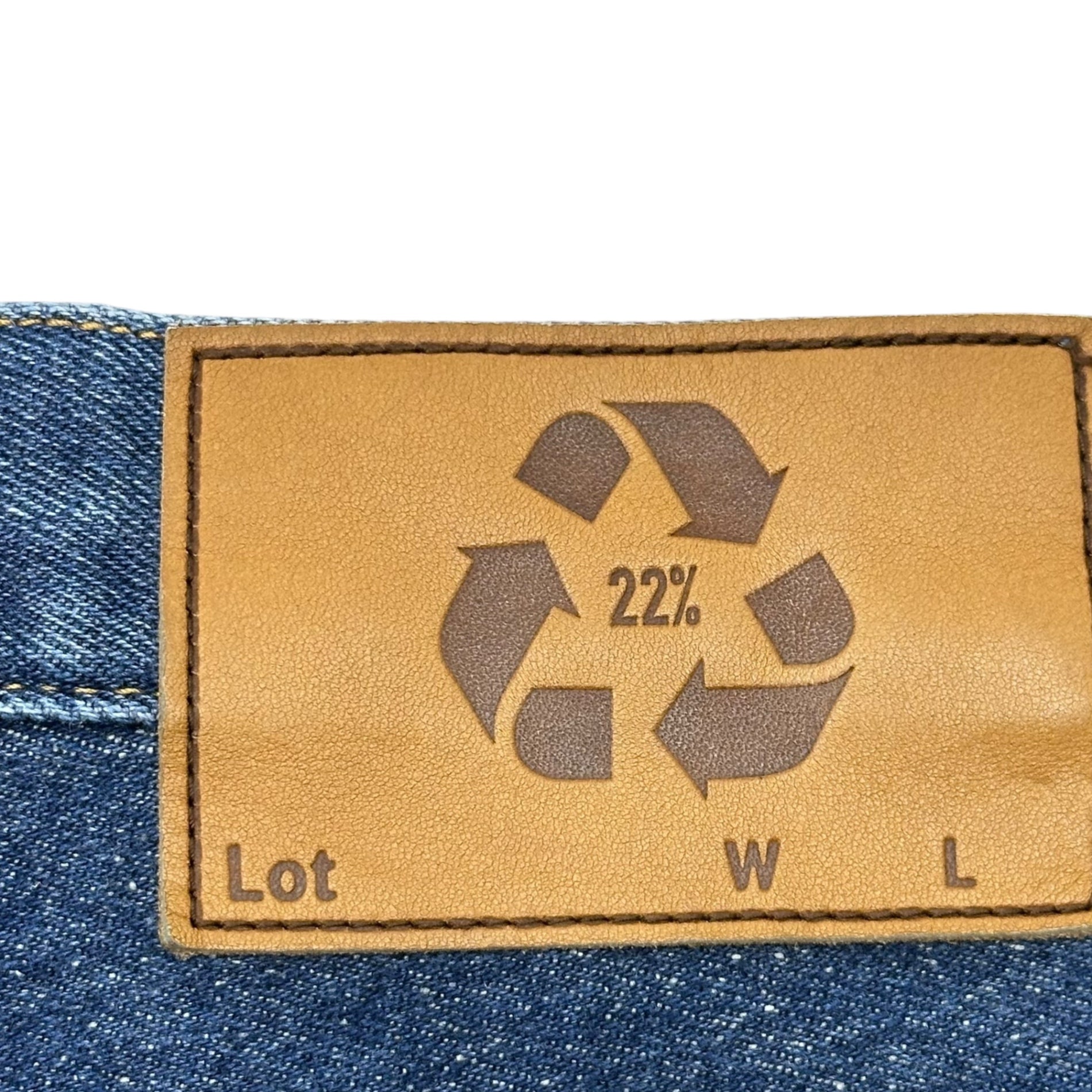 doublet(ダブレット) 21AW UPCYCLE ORIGINAL DENIM PANTS アップサイクル オリジナル デニム パンツ 21AW12PT162 S インディゴ ワイド フレア