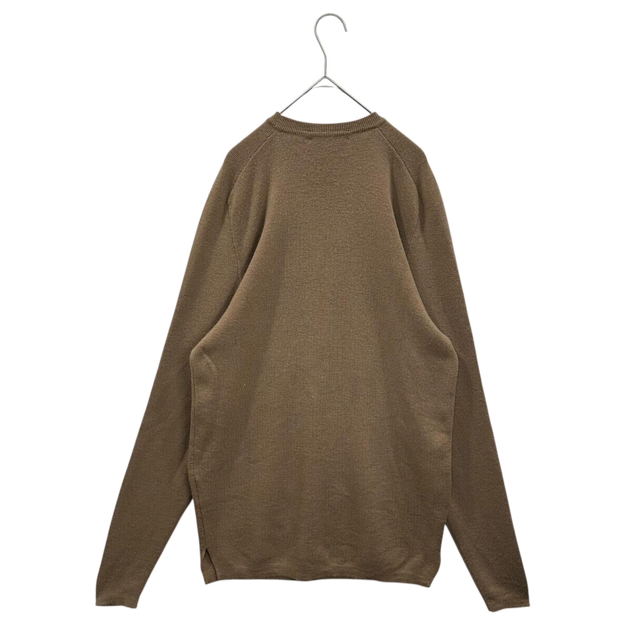 nonnative(ノンネイティブ) 18AW Side-Slit Crew-Neck Knit サイド スリット クルーネック ニット NN-K3406 1(S程度) ベージュ