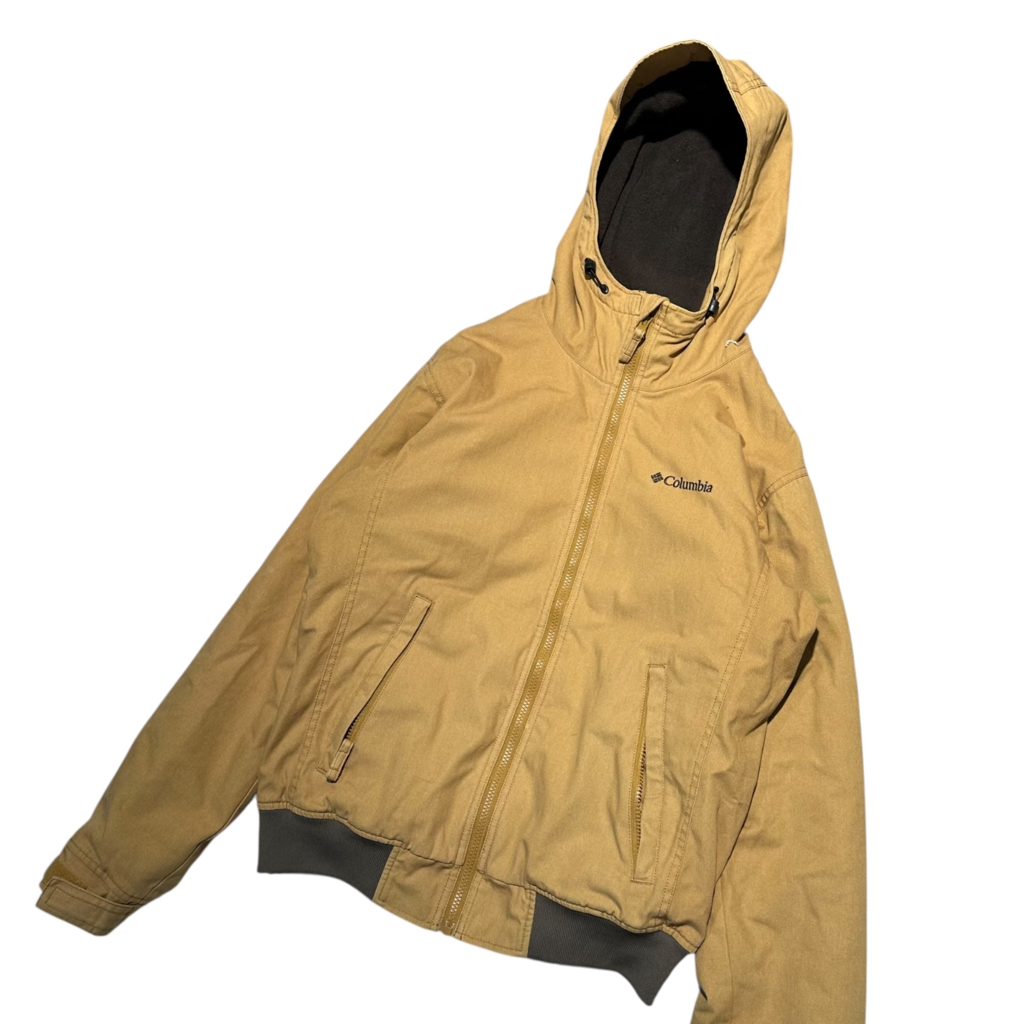 Columbia(コロンビア) アイスヒルフーディー ダック ジャケット マウンテンパーカー PM3666 M ベージュ パーカー