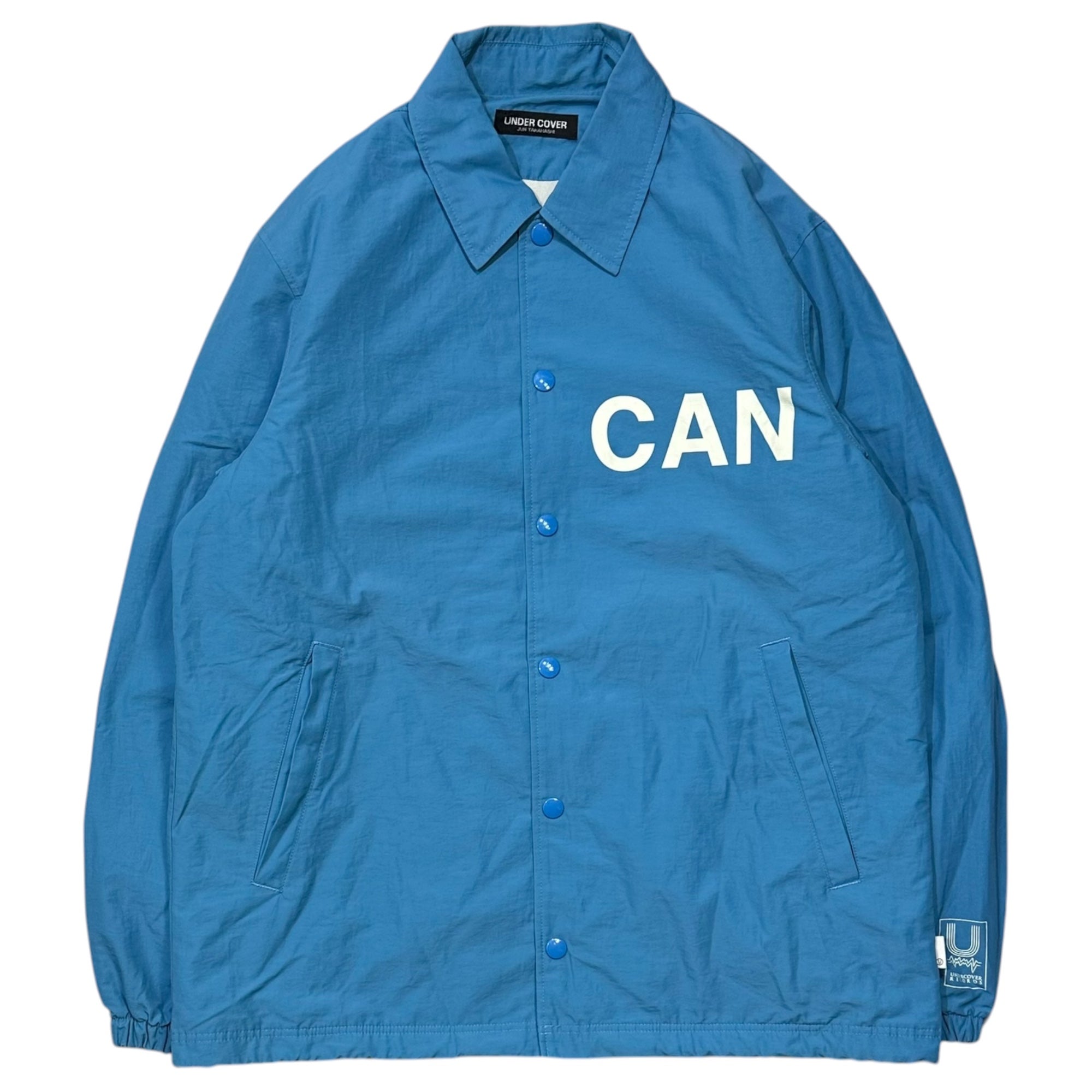 UNDERCOVER(アンダーカバー) 2017SS CAN FUTURE DAYS Coach Jacket コーチジャケット UCS9208 1 ブルー