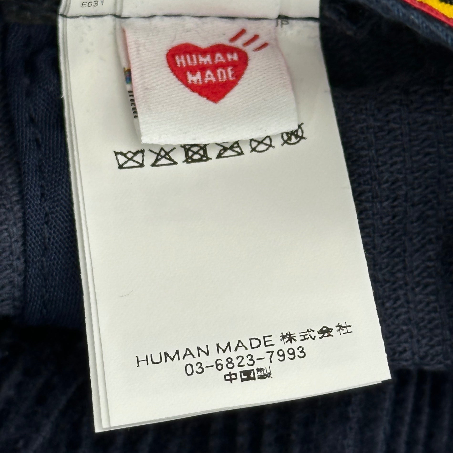 HUMAN MADE(ヒューマンメイド) 6PANEL CORDUROY CAP 6パネル コーデュロイ キャップ HM30GD071 ネイビー