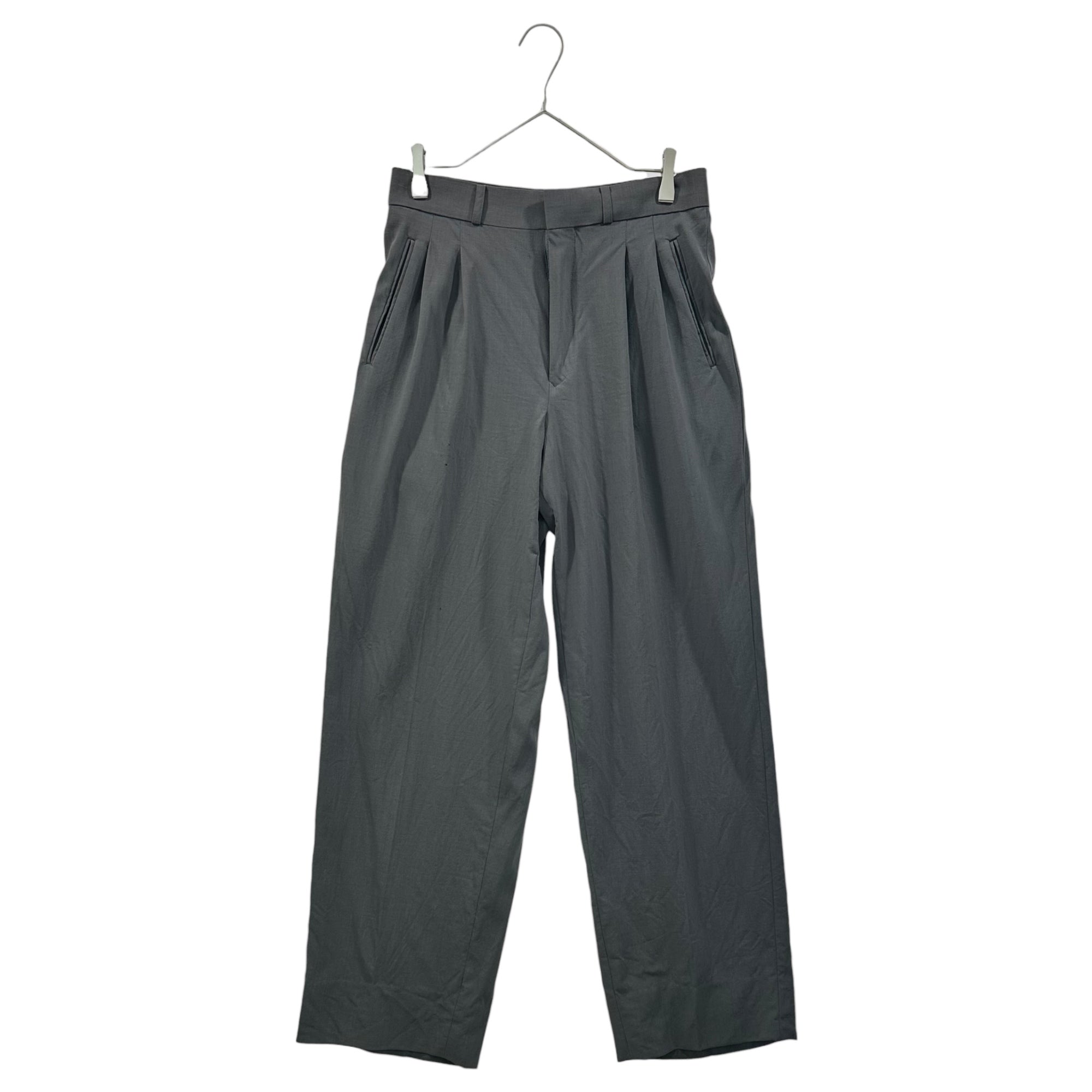 Jean Paul GAULTIER HOMME(ジャンポールゴルチエオム) 90's Vintage 2-Tuck Slacks 90年代 ヴィンテージ 2タック スラックス PJM.PR.JG. 48(M) グレー