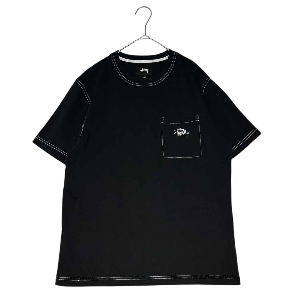 STUSSY(ステューシー) Stock Pocket crew neck Tee ストック ポケット 