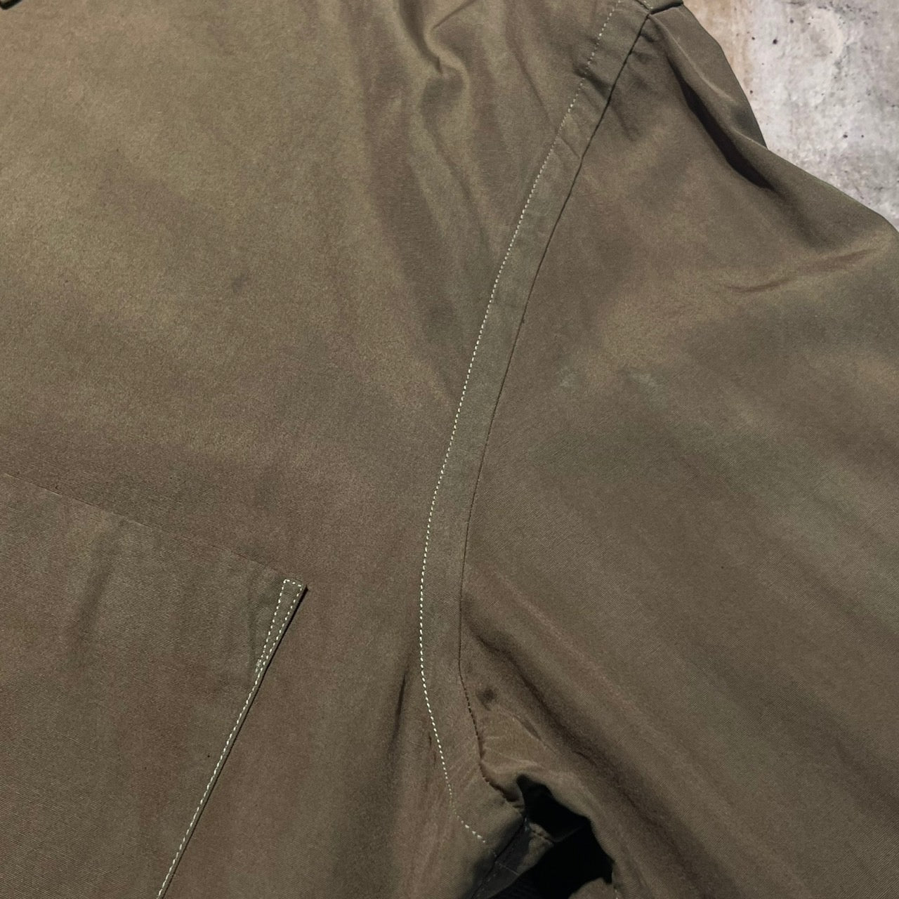 COMME des GARCONS HOMME PLUS(コムデギャルソンオムプリュス) 08SS後染めビッグボタンL/Sシャツ AD2007 M ブラウン