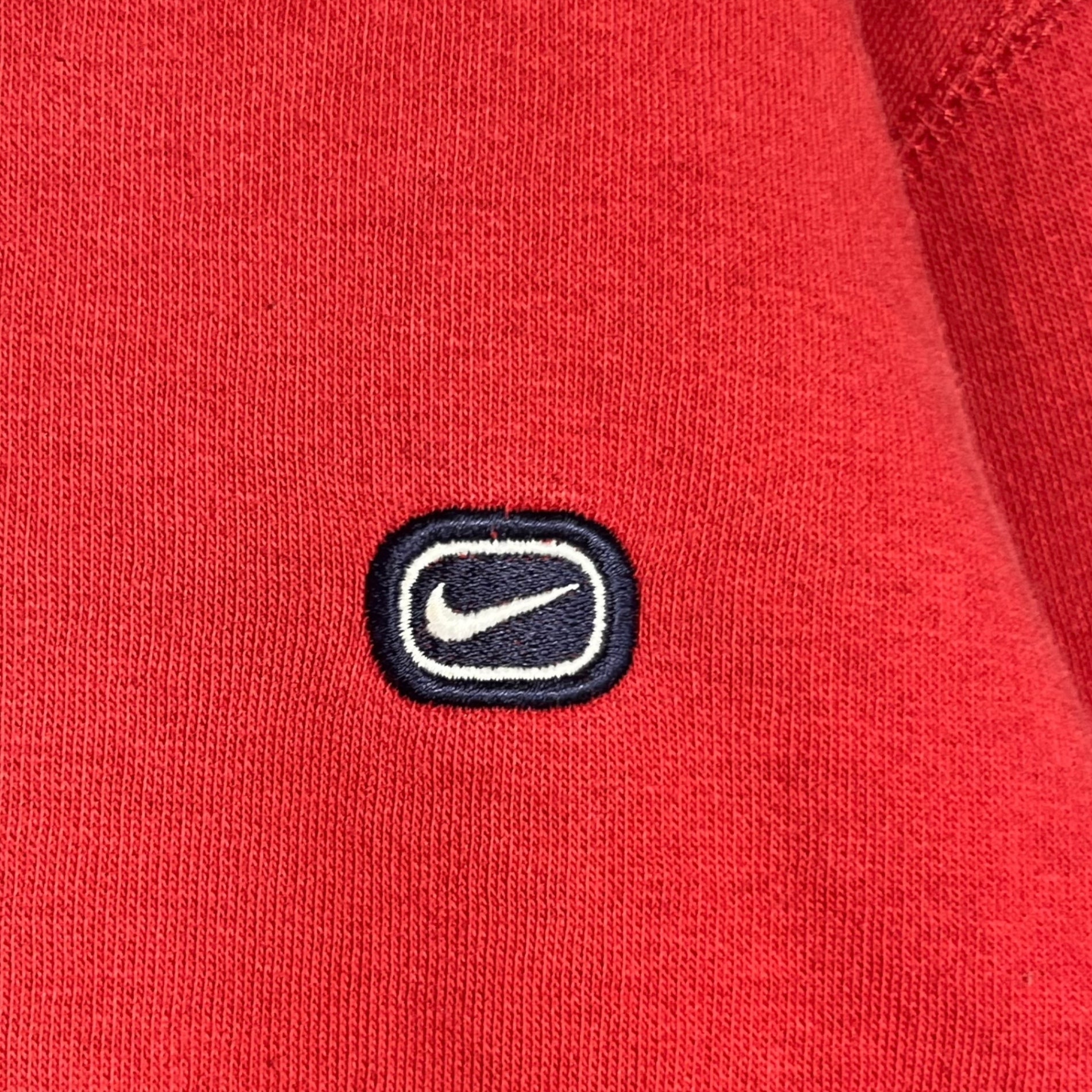 NIKE(ナイキ) 90's ~ 00's logo pullover hoodie ロゴ プルオーバー パーカー F31103FAN XL程度 レッド ヴィンテージ