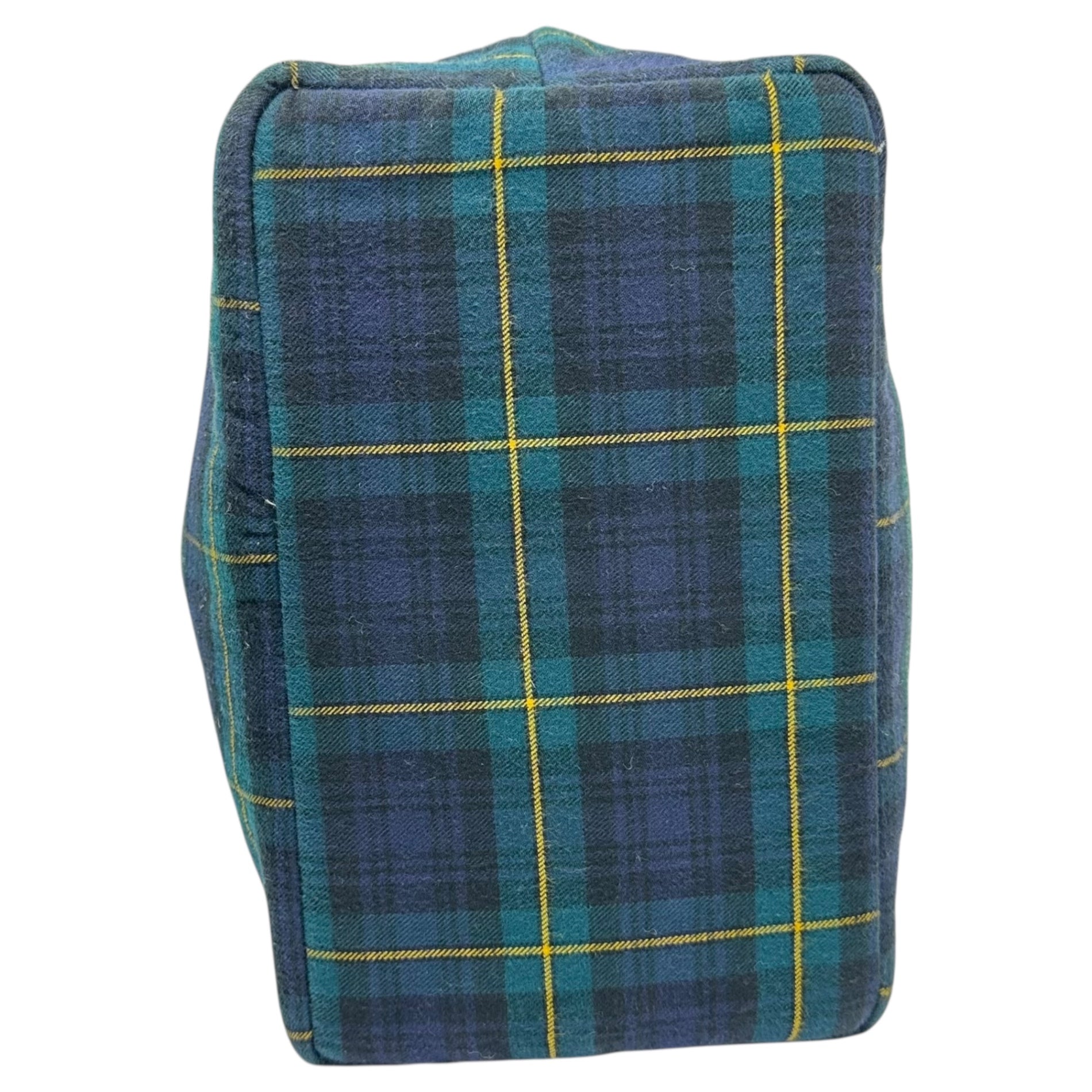 tricot COMME des GARCONS(トリココムデギャルソン) Cotton Check Tote Bag コットン チェック トート バッグ TL-K 204 グリーン×ネイビー
