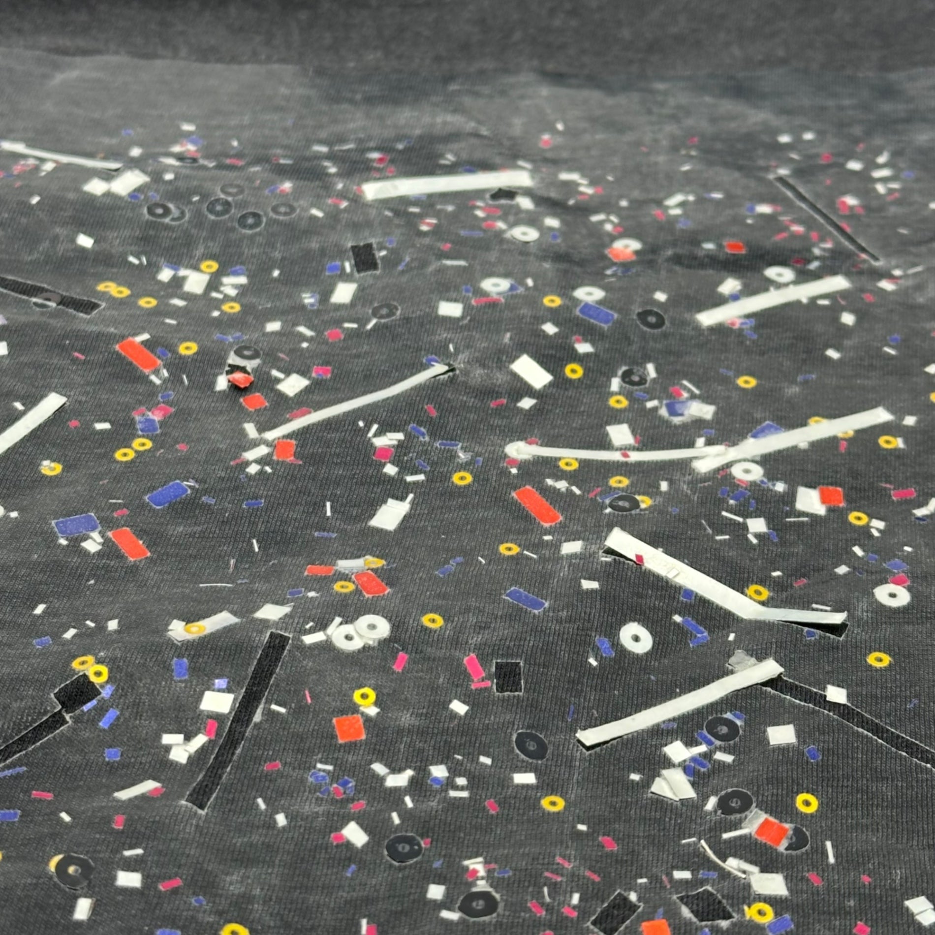 MAISON MARGIELA(メゾンマルジェラ) 15AW Clear coated printed T-shirt クリア コーティング プリント Tシャツ S30GC0526 50(L程度) グレー