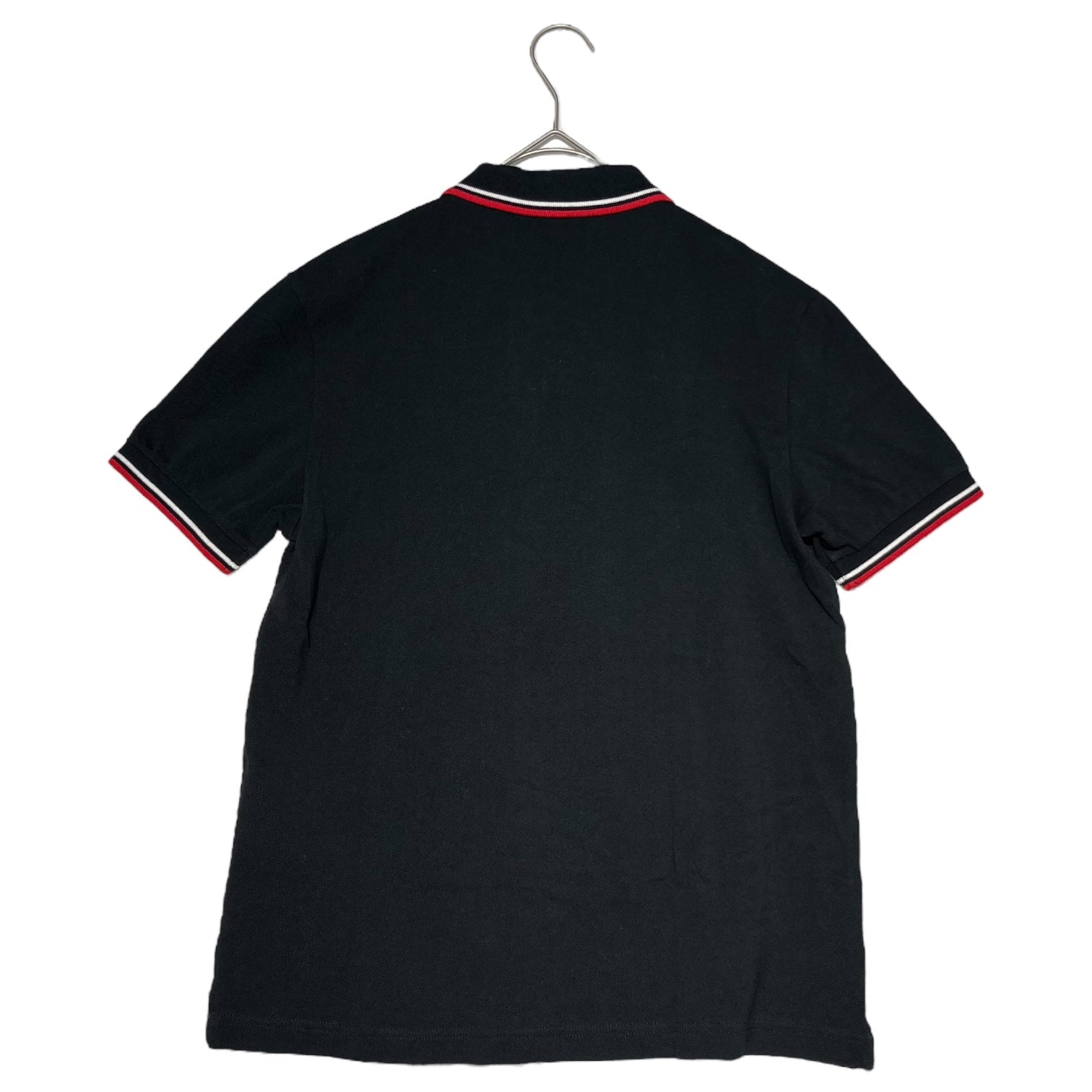 PRADA(プラダ) "PRADA SPORT" logo polo shirt プラダ スポーツ ロゴ ポロシャツ SJJ8887 S ブラック