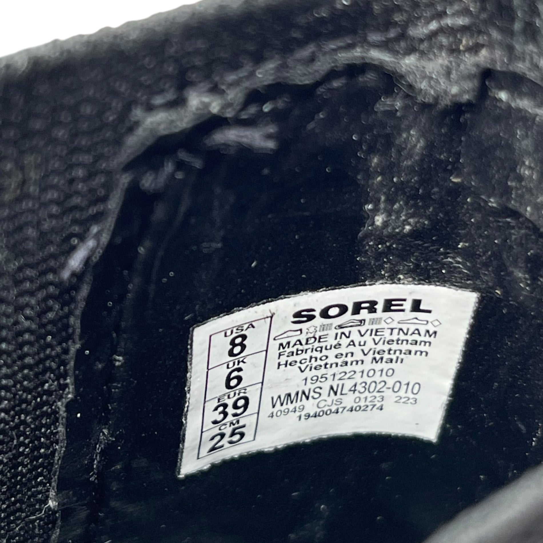 SOREL(ソレル) BREX BOOT CHELSEA WP ブレックス ブーツ チェルシー 7(25.0cm程度) ブラック