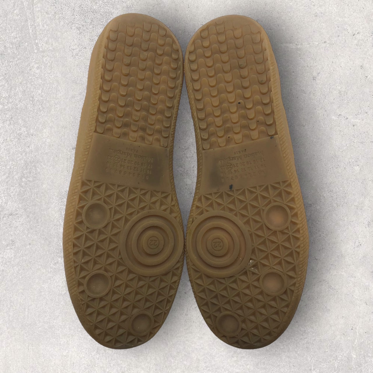 Maison Margiela(メゾンマルジェラ) 22SS GERMAN TRAINER ジャーマントレーナー ローカット スニーカー S57WS0236 40(25.5~26cm) ホワイト 22年モデル