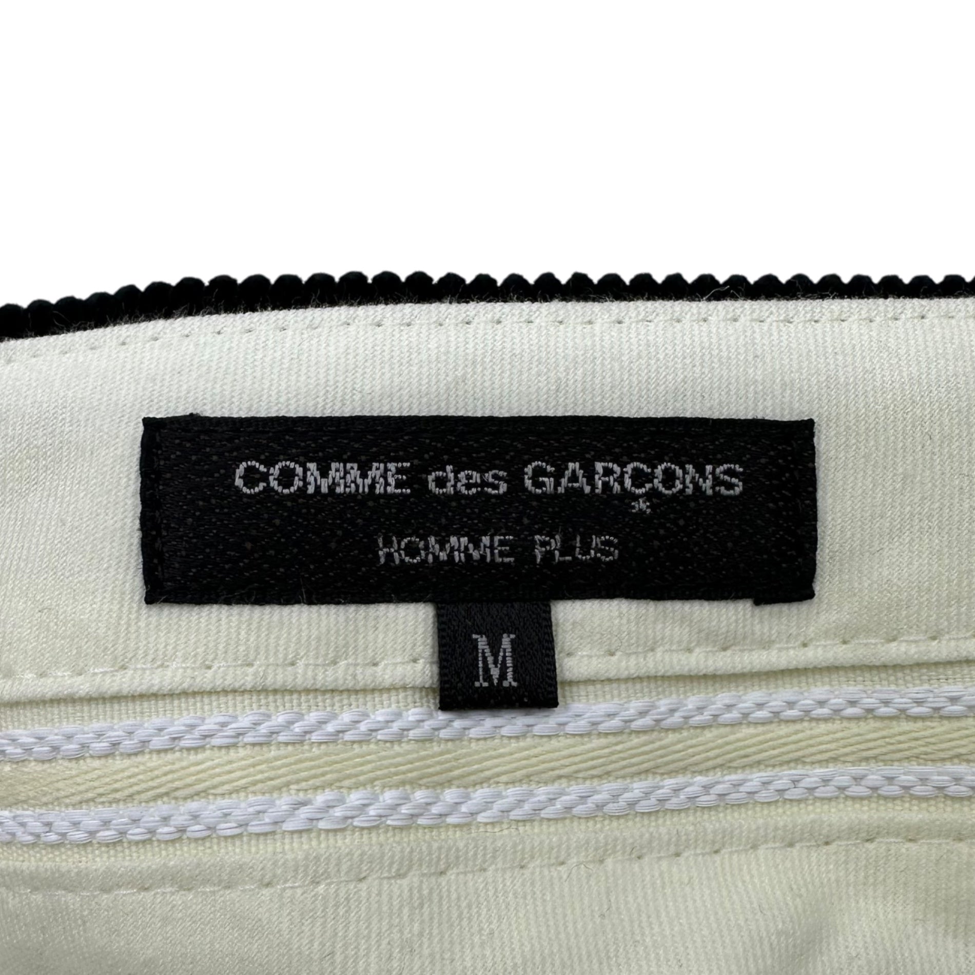 COMME des GARCONS HOMME PLUS(コムデギャルソンオムプリュス) 22AW NOMAD period corduroy straight pants ノーマッド期 コーデュロイ ストレート パンツ PJ-P005 M ブラック AD2022