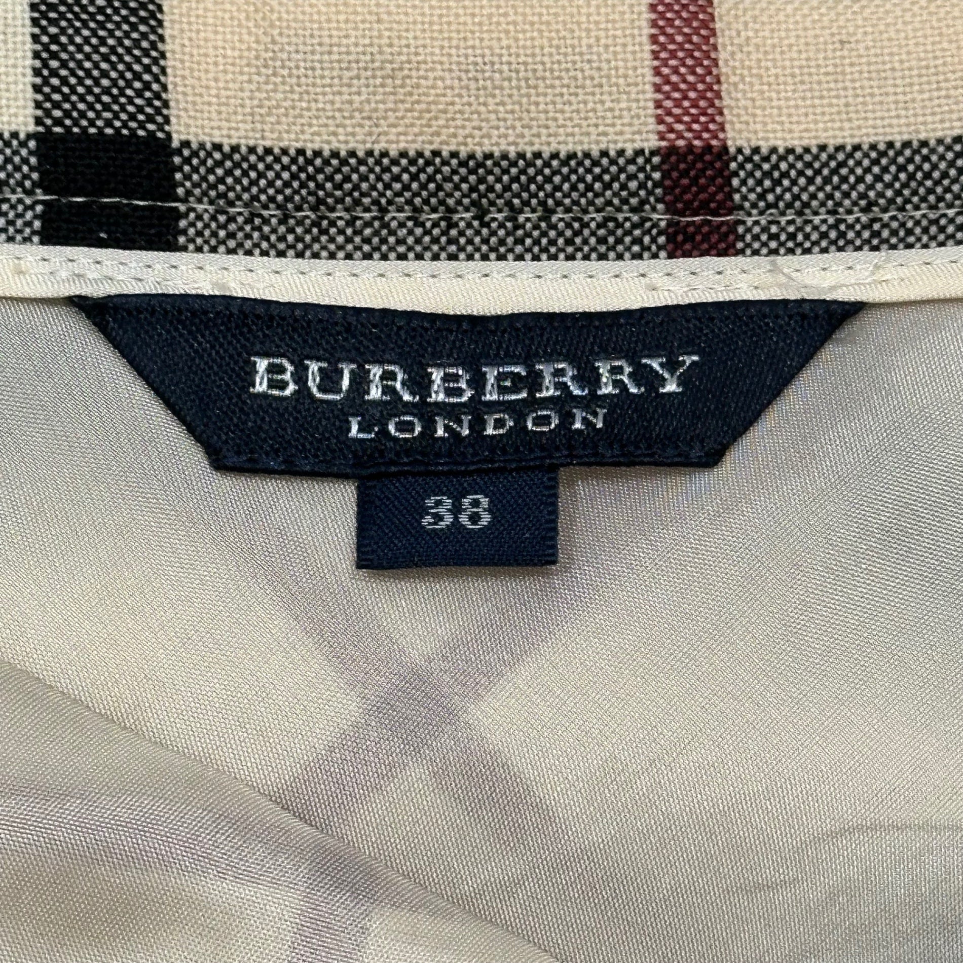 BURBERRY LONDON(バーバリーロンドン) Nova Check Long Skirt ノバチェック ロング スカート FXA47-014 38 ベージュ