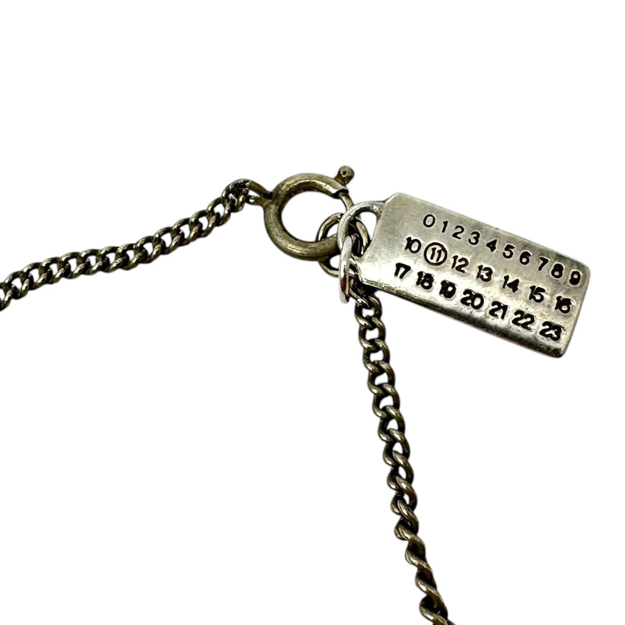 Maison Martin Margiela(メゾン マルタンマルジェラ) 07SS lightning chain necklace 稲妻 チェーン ネックレス 雷 サンダー 本人期 シルバー 本体のみ