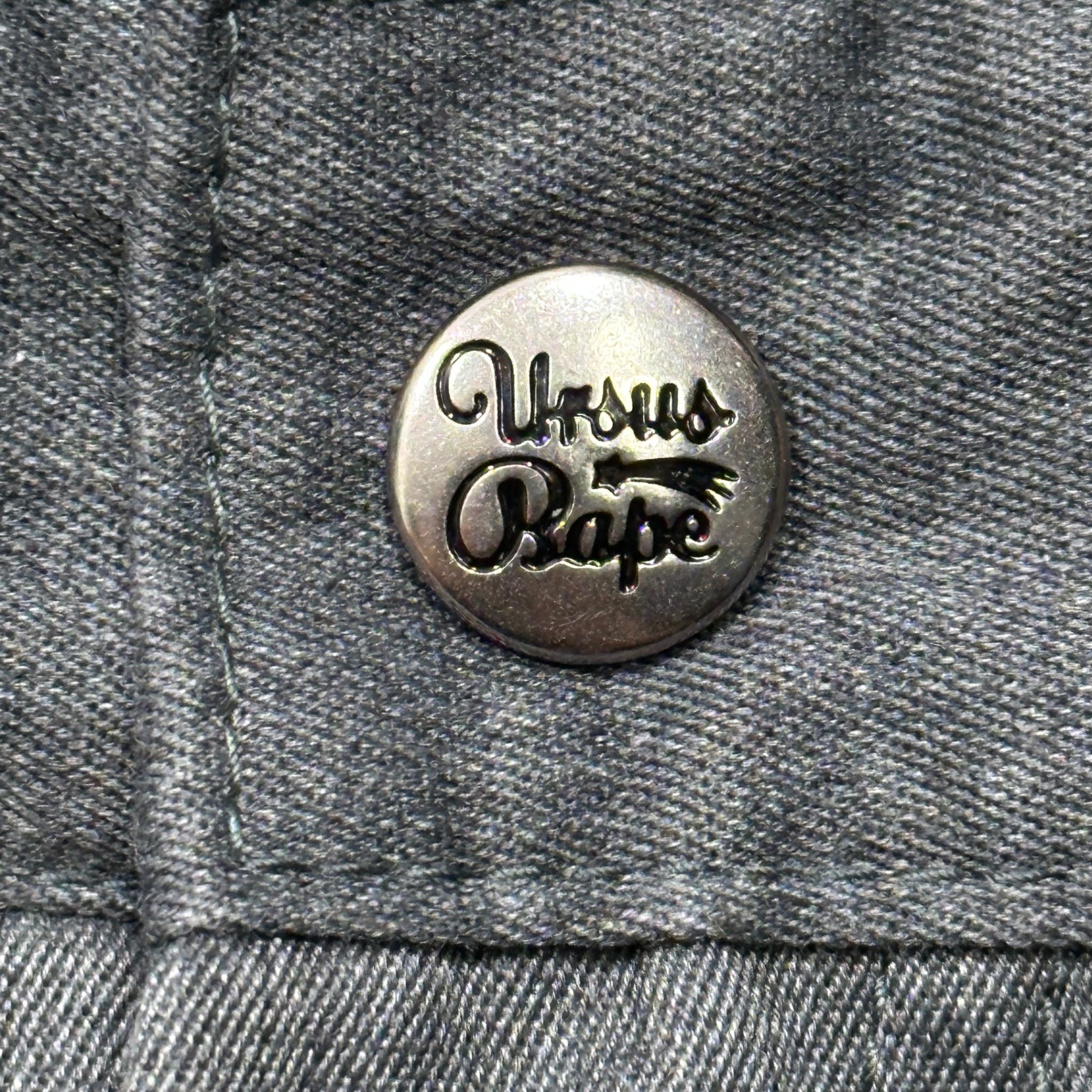 URSUS BAPE(アーサスベイプ) Work Pants ワーク パンツ L グレー A BATHING APE