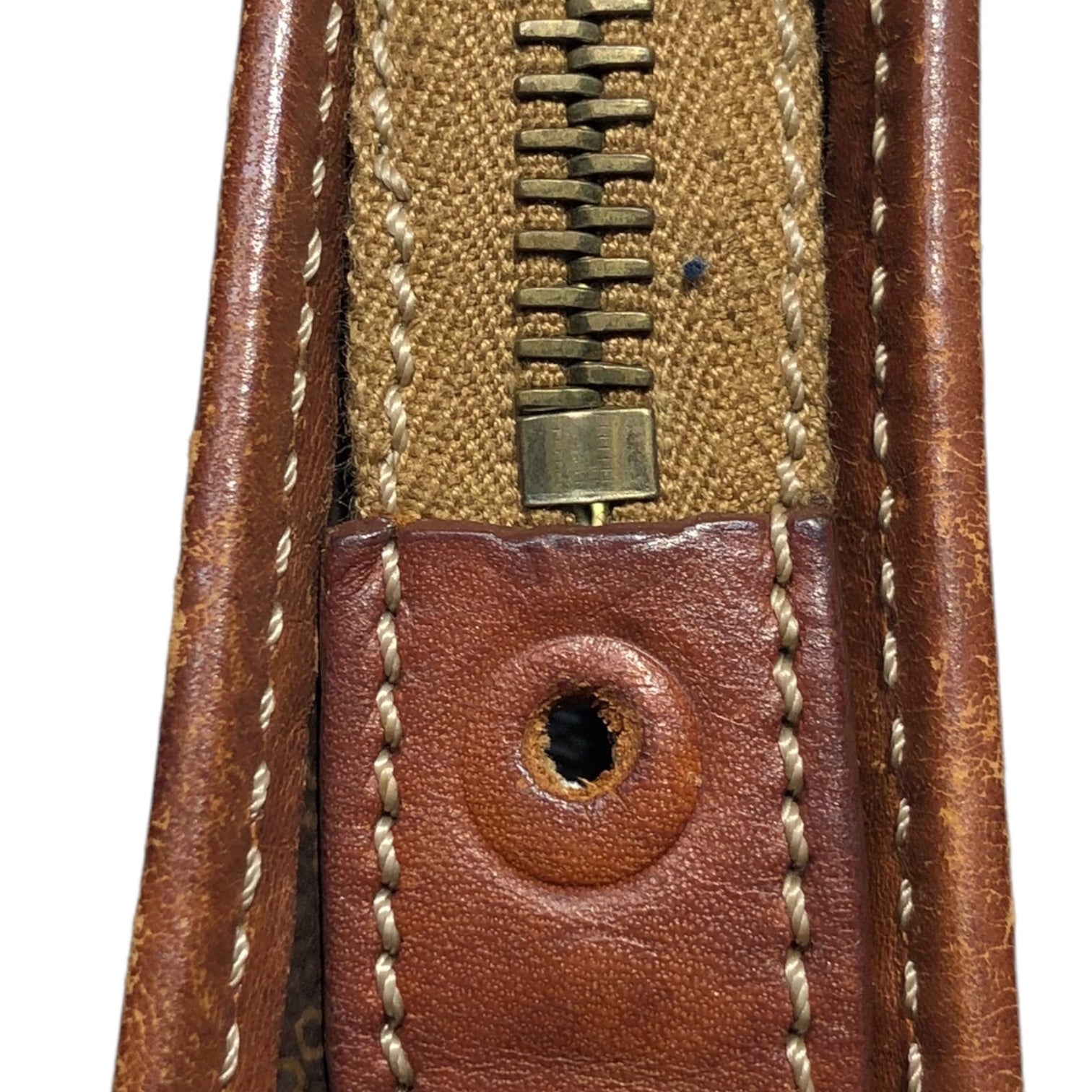 CELINE(セリーヌ) old macadam second bag オールド マカダム セカンド バッグ ブラウン OLD ヴィンテージ セカンド ポーチ