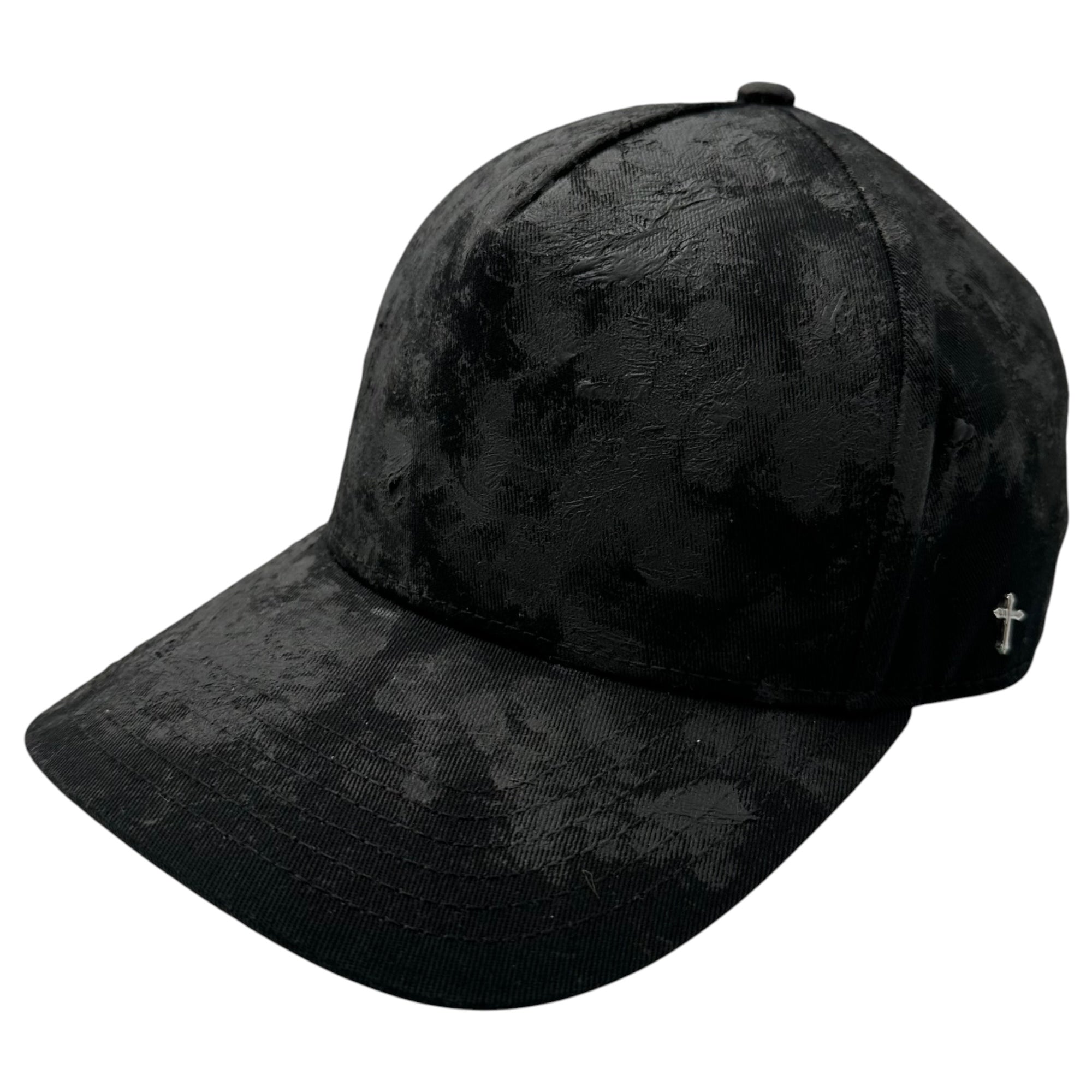 LAST NEST(ラストネスト) COATING CAP コーティング キャップ ブラック クロス