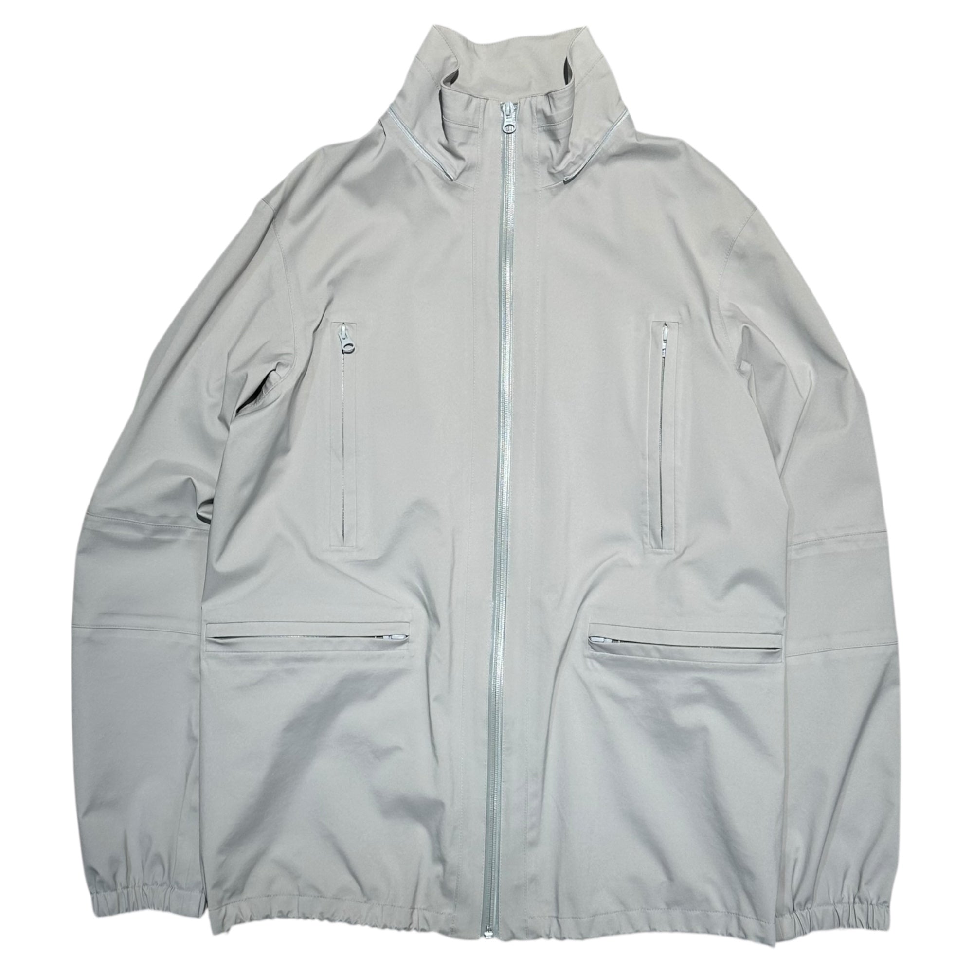 ck Calvin Klein(シーケーカルバンクライン) GORE-TEX Tech Hoody Jacket ゴアテックス テック フーディ ジャケット 381-5.CCC.CB.YS.0011 XL ライトグレー マウンテンパーカー